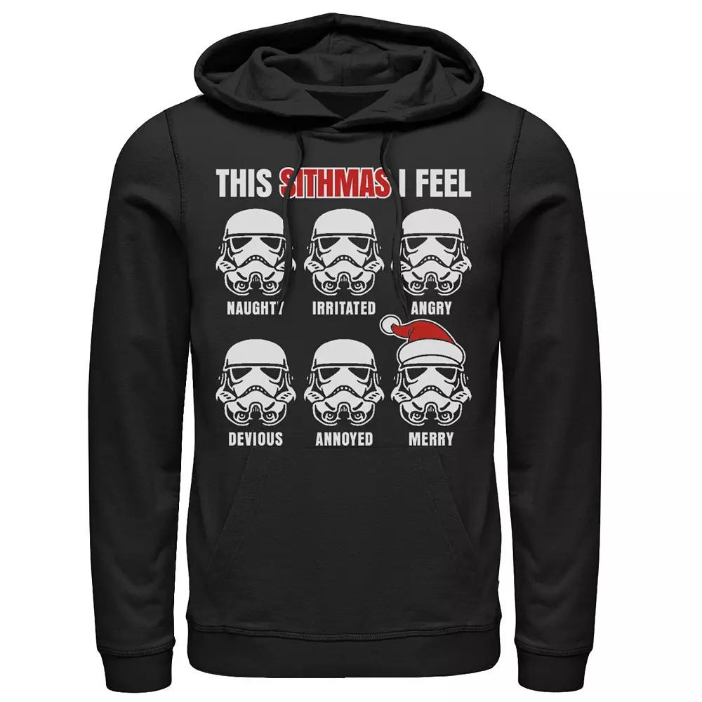 Men's Star Wars Stormtrooper Sithmas Emotions Christmas Hoodie,  Product Image