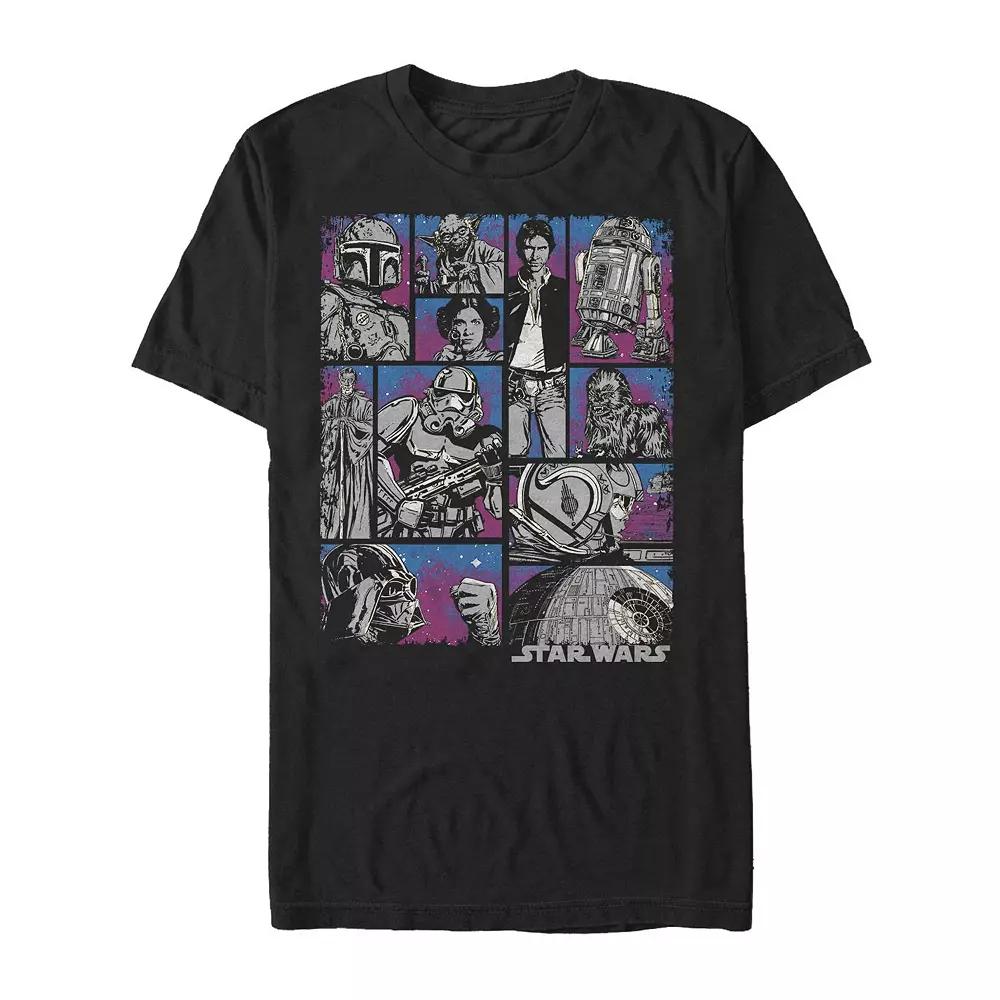 Men's Star Wars Vintage Comic Layout Tee,  Product Image
