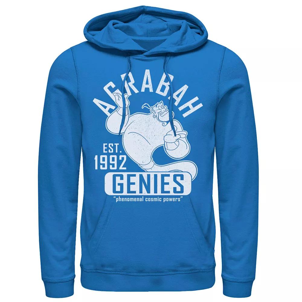 Disneys Aladdin Genie Mens Collegiate Sports Pullover Hoodie Product Image