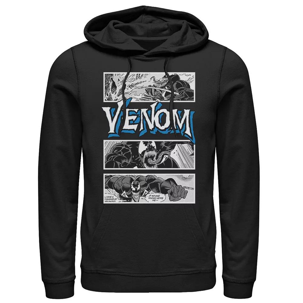 Men's Marvel Venom Comic Book Illustrations Panel Hoodie,  Product Image