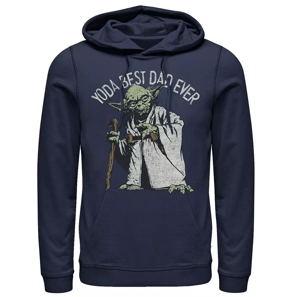 Men's Star Wars "Yoda Best Dad Ever" Hoodie,  Product Image