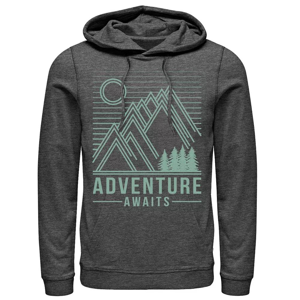 Men's Fifth Sun Adventure Awaits Line Art Hoodie,  Product Image