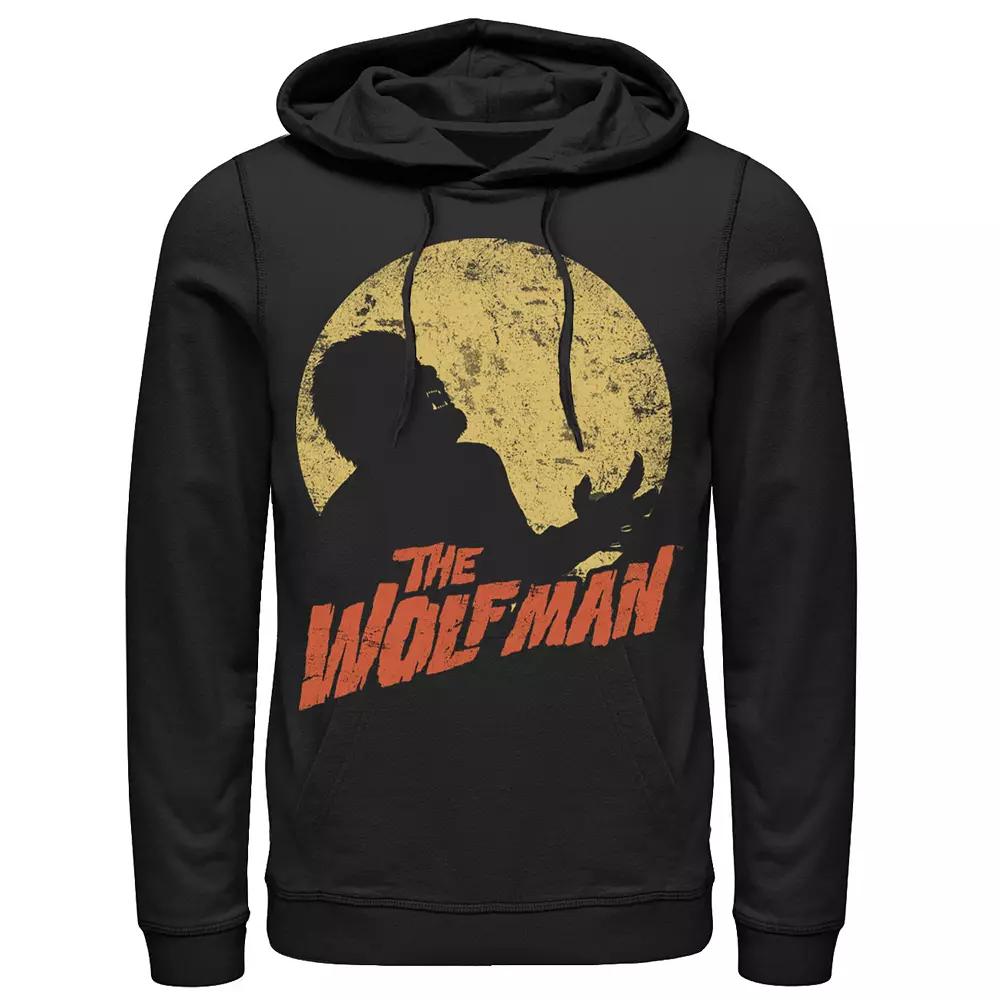 Men's Universal Monsters The Wolfman Moonlit Silhouette Hoodie,  Product Image
