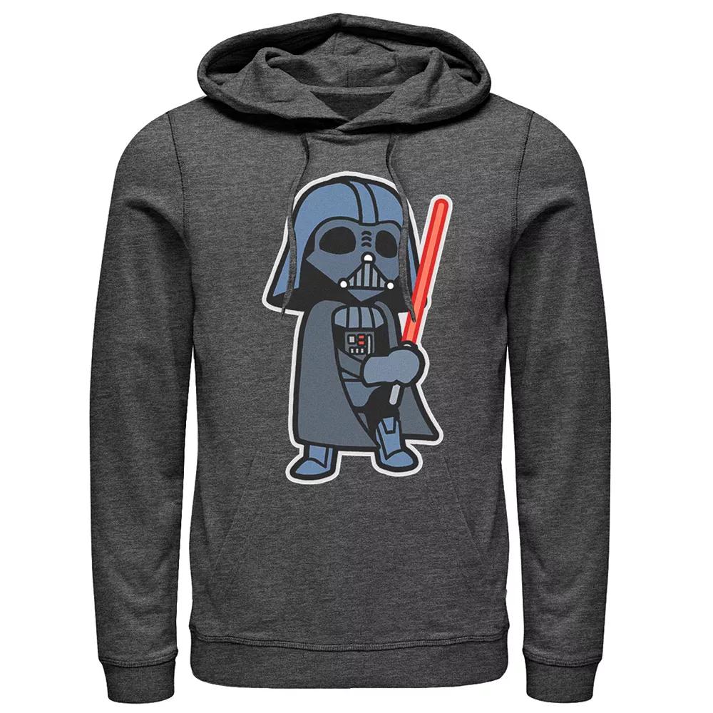 Mens Star Wars Darth Vader Saber Sweatshirt Grey Heather Product Image