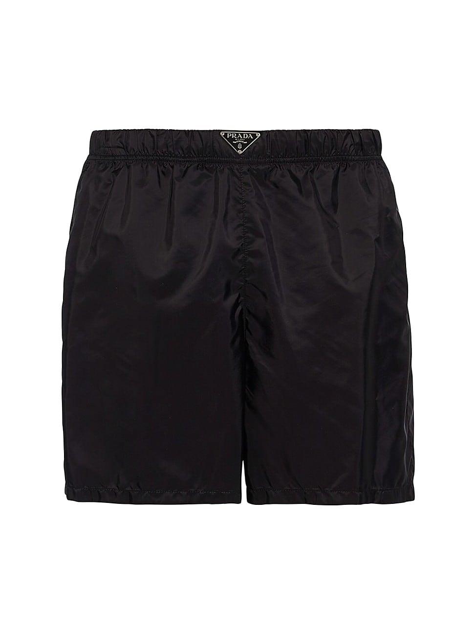 Mens Triangle Logo Swim Trunks Product Image