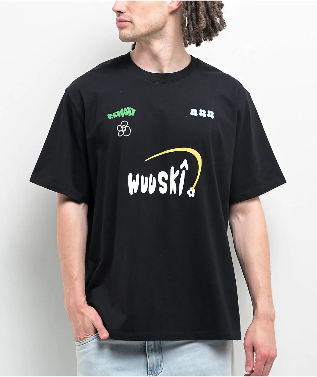 Wuuski Logo Black T-Shirt Product Image
