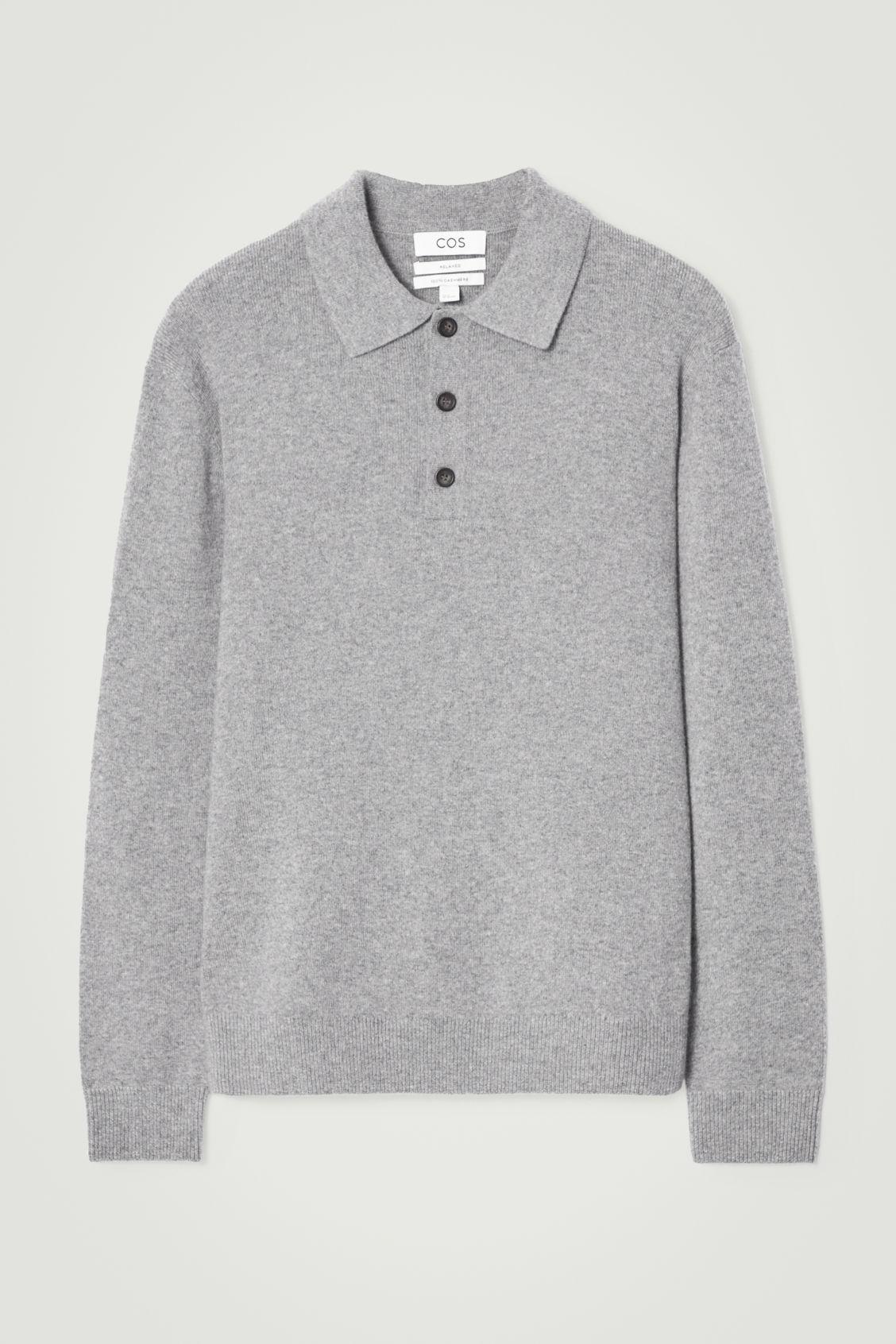PURE CASHMERE POLO SHIRT Product Image
