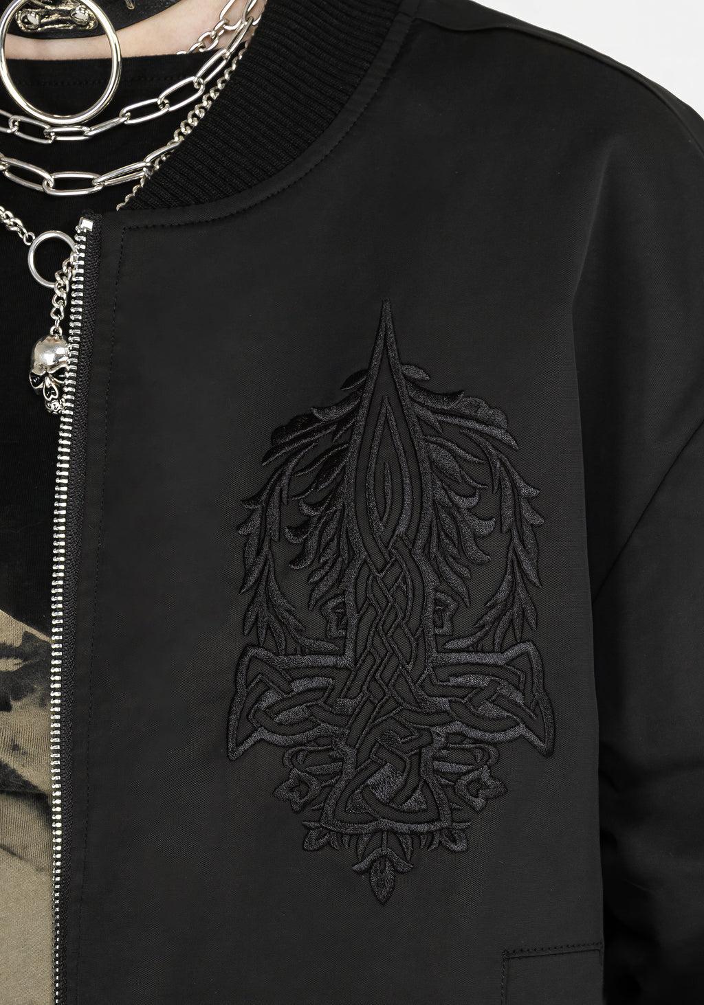 Daine Embroidered Bomber Jacket Product Image