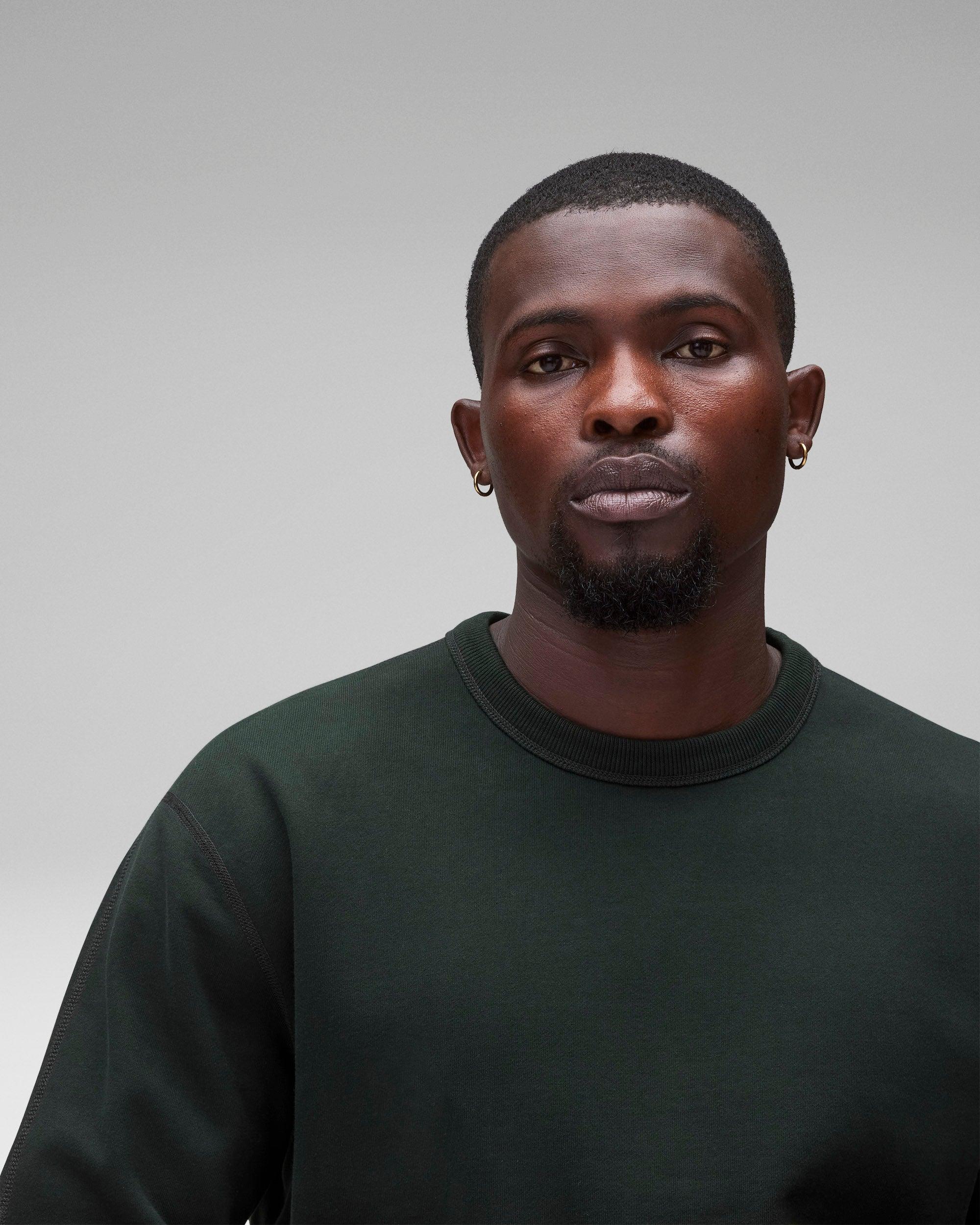 Midweight Terry Standard Crewneck Male Product Image