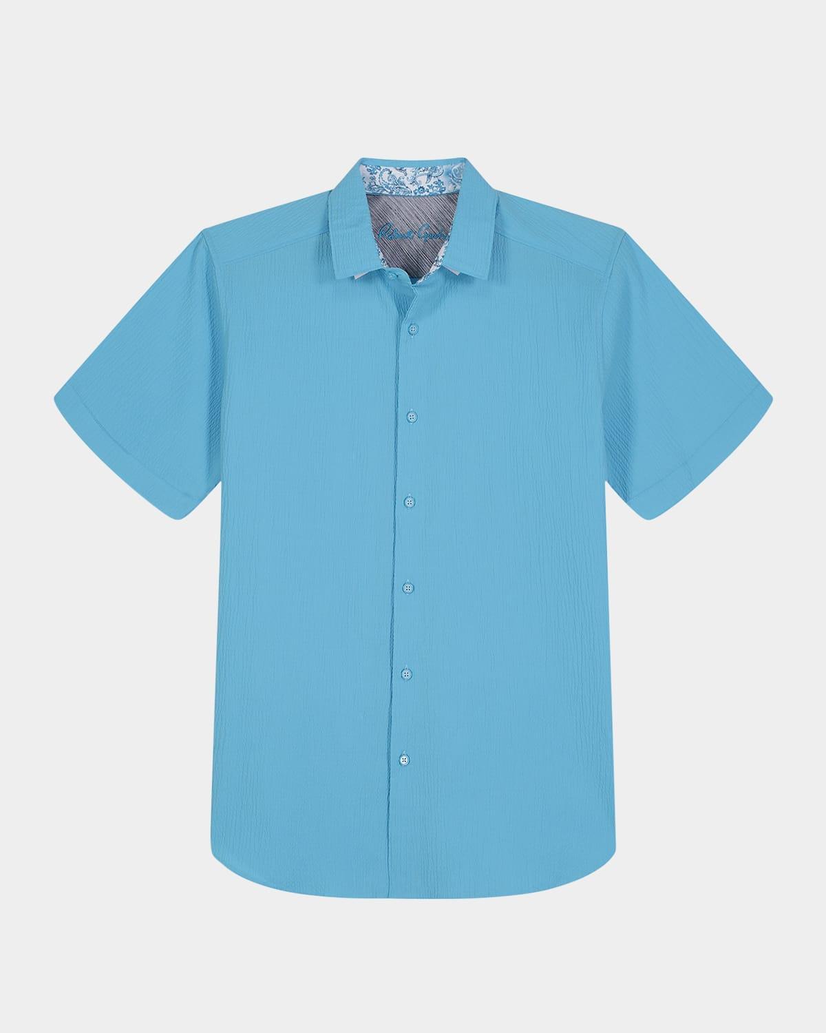 Mens Thresher Seersucker Short-Sleeve Shirt Product Image