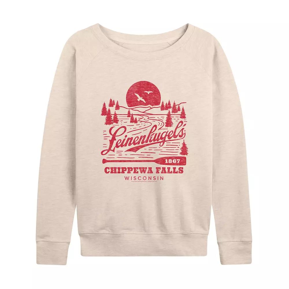 Women's Leinenkugel's Outdoor Scene French Terry Long Sleeve Tee,  Product Image