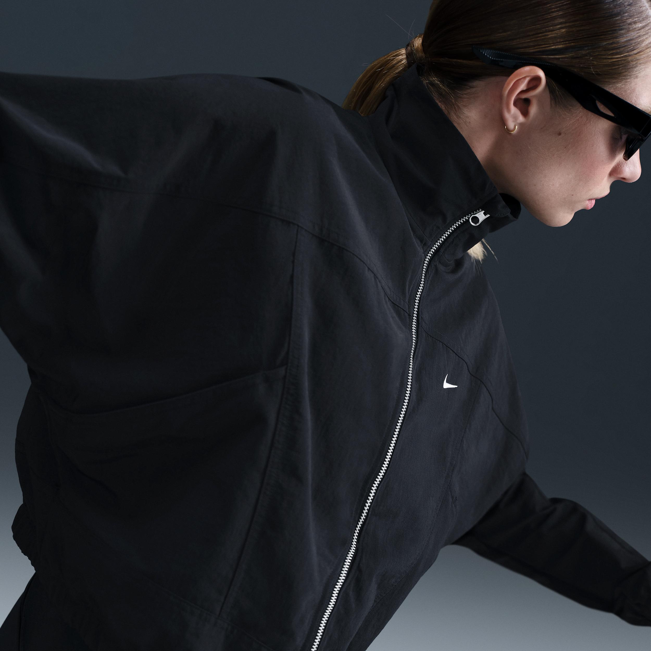 Womens Nike Sportswear Everything Wovens Oversized Repel UV Protection Jacket | HJ0999-010 Product Image