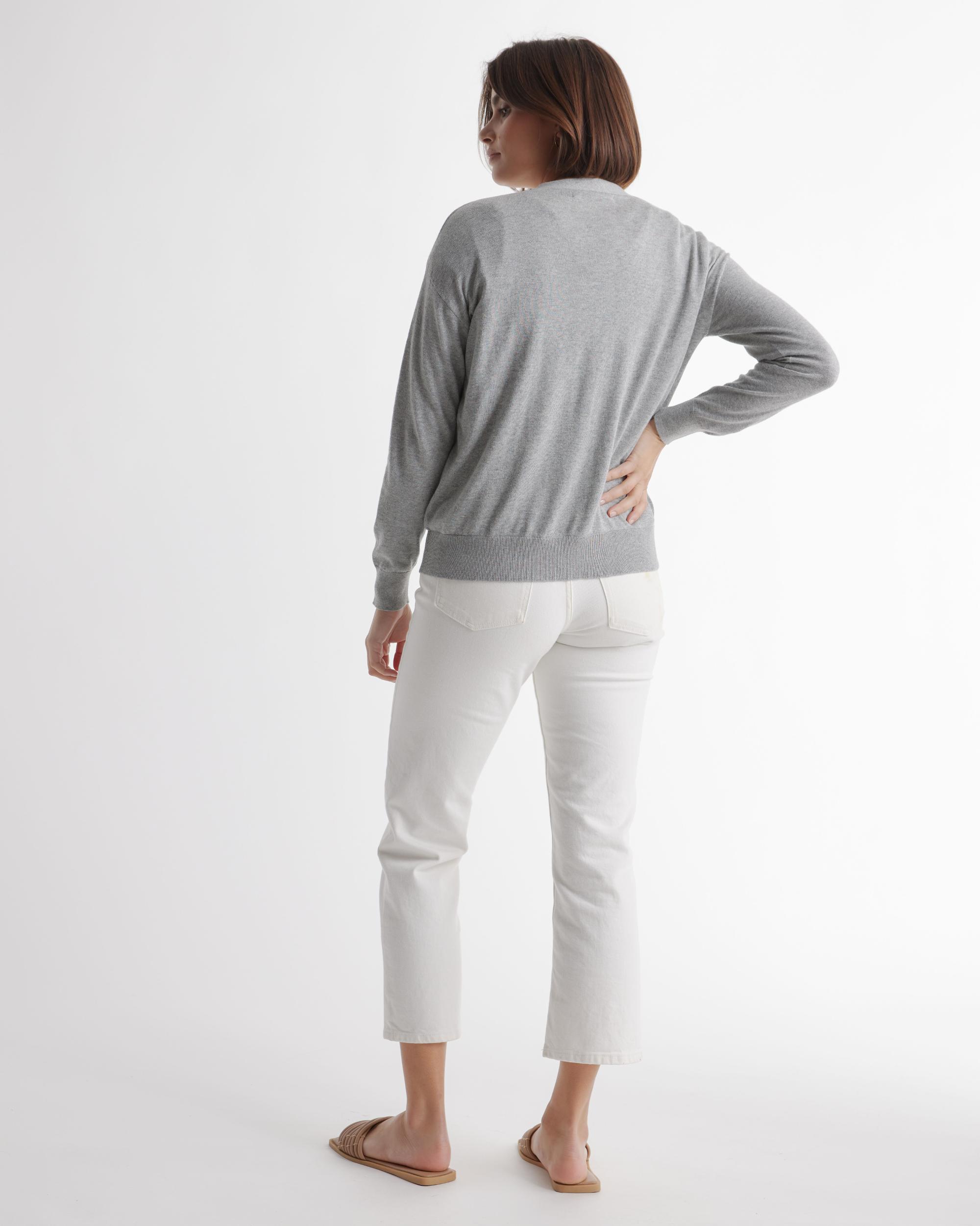 Quince | Women's Lightweight Cotton Cashmere Cardigan Sweater Size XS, Organic Cotton Product Image