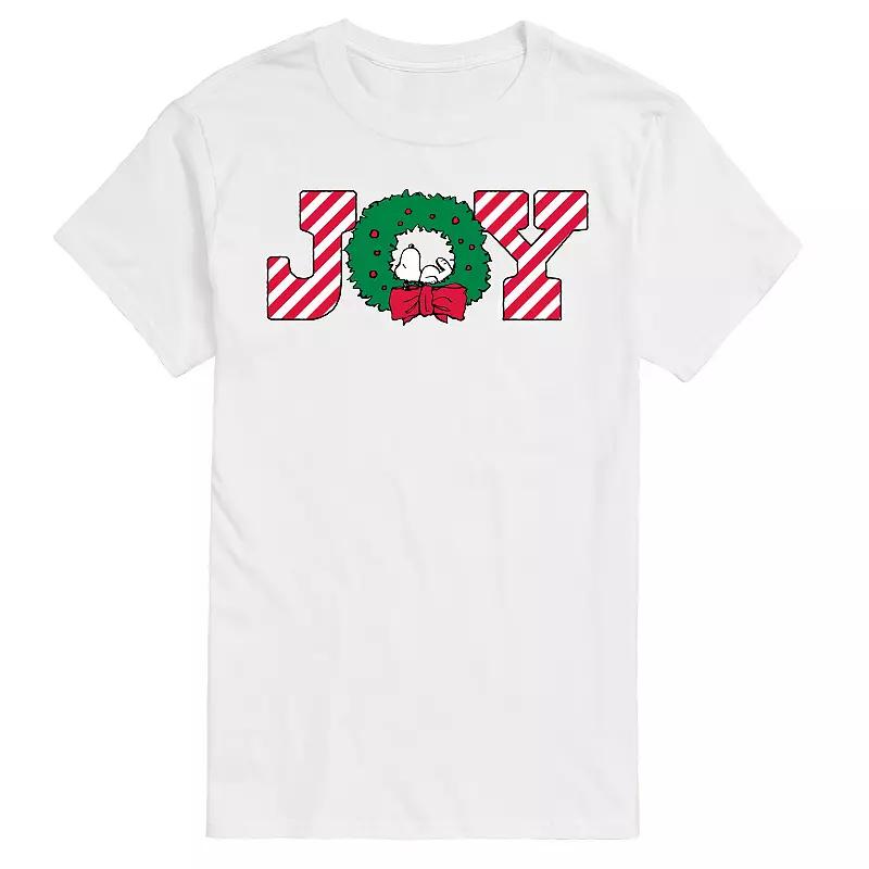 Men's Peanuts Joy Wreath Tee,  Product Image