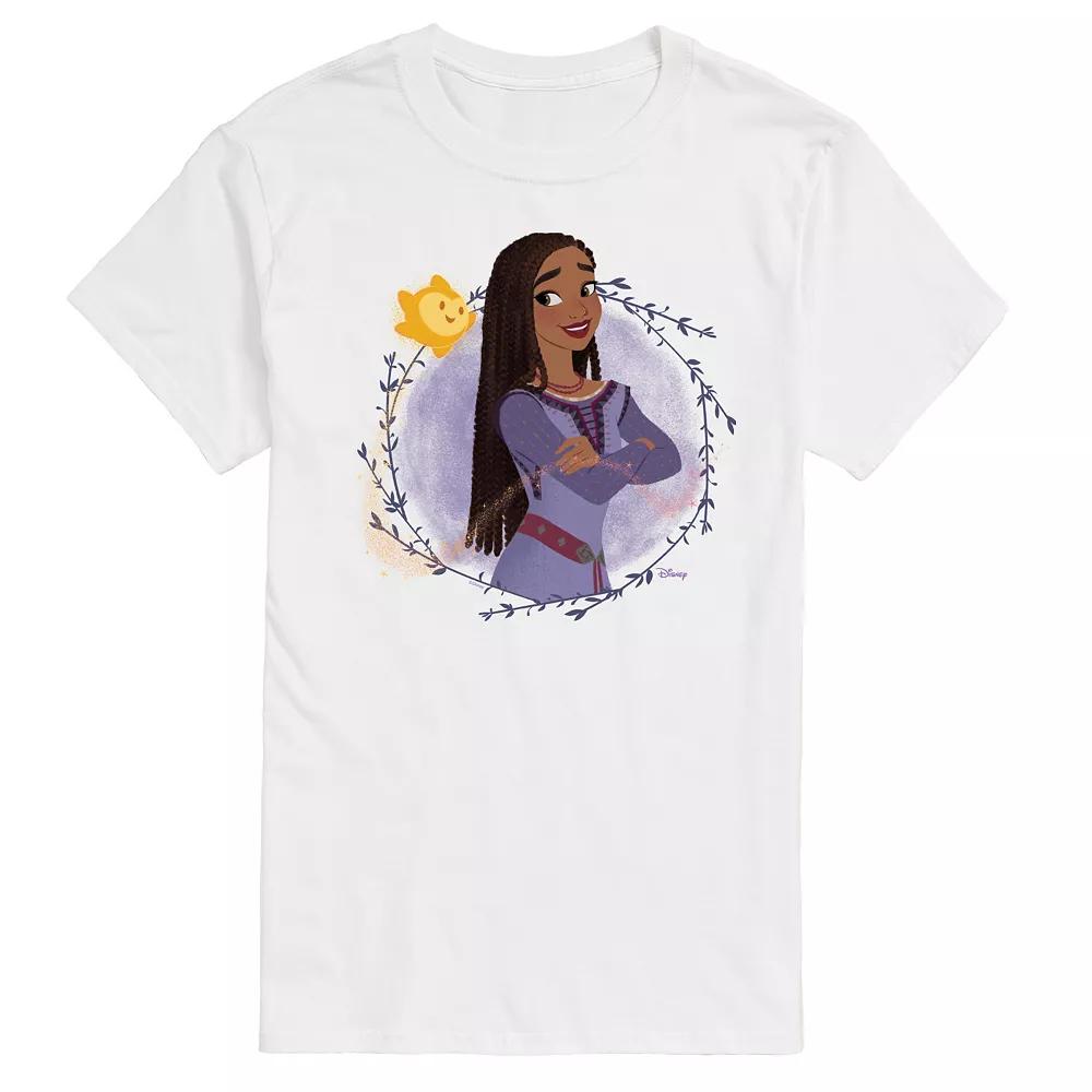 Disney's Wish Asha And Star Men's Graphic Tee,  Product Image