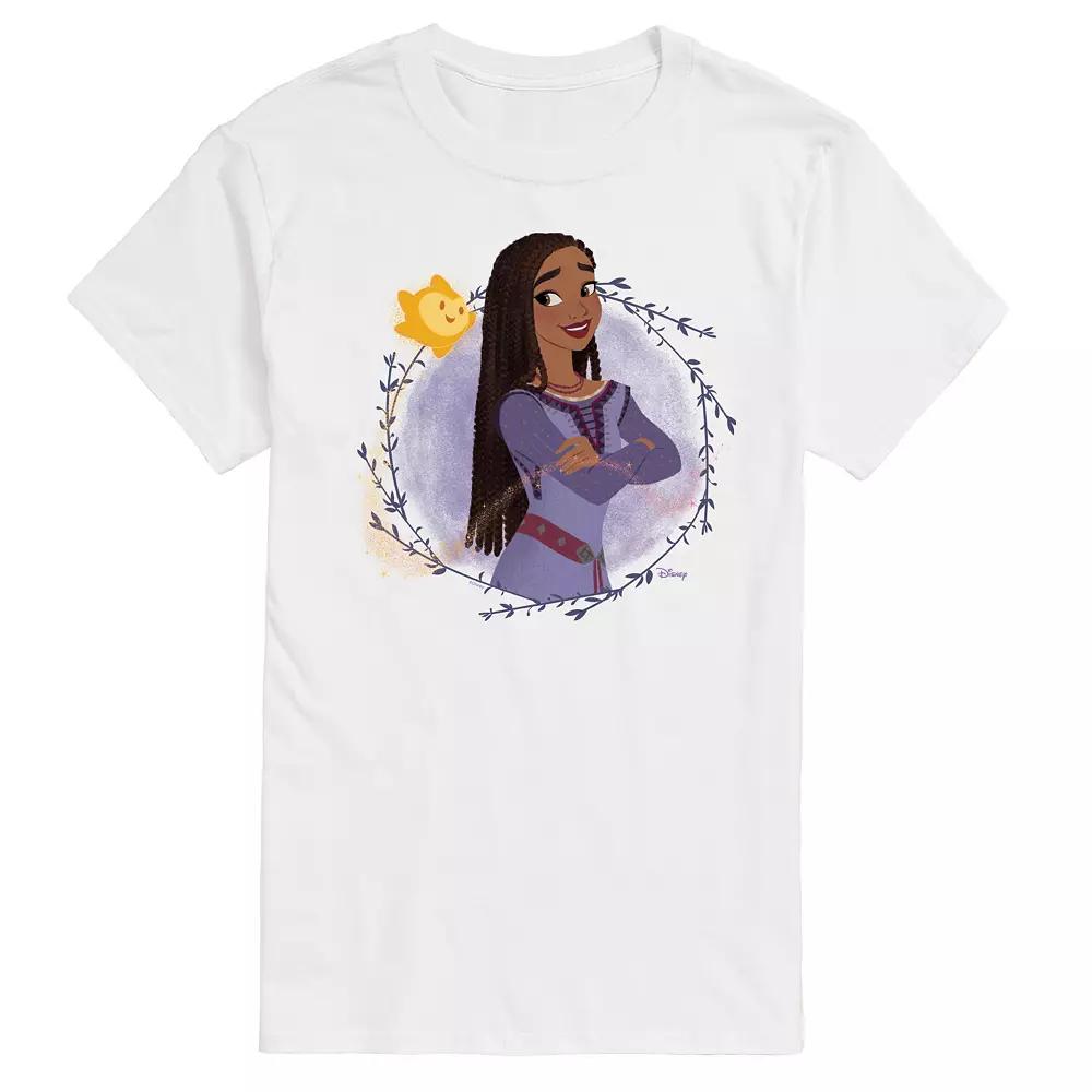 Disney's Wish Asha And Star Men's Graphic Tee,  Product Image
