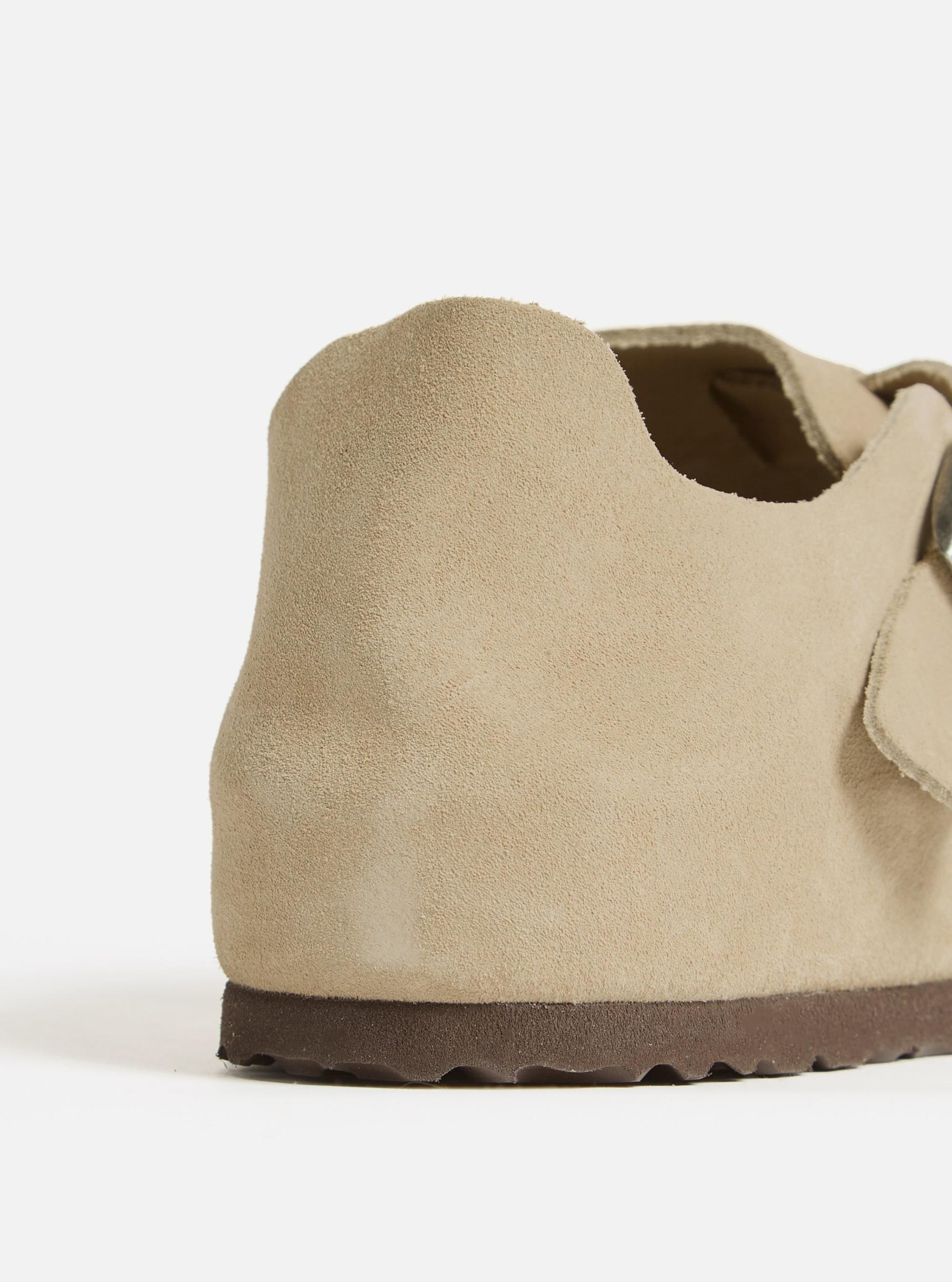 Birkenstock London in Taupe Suede Product Image