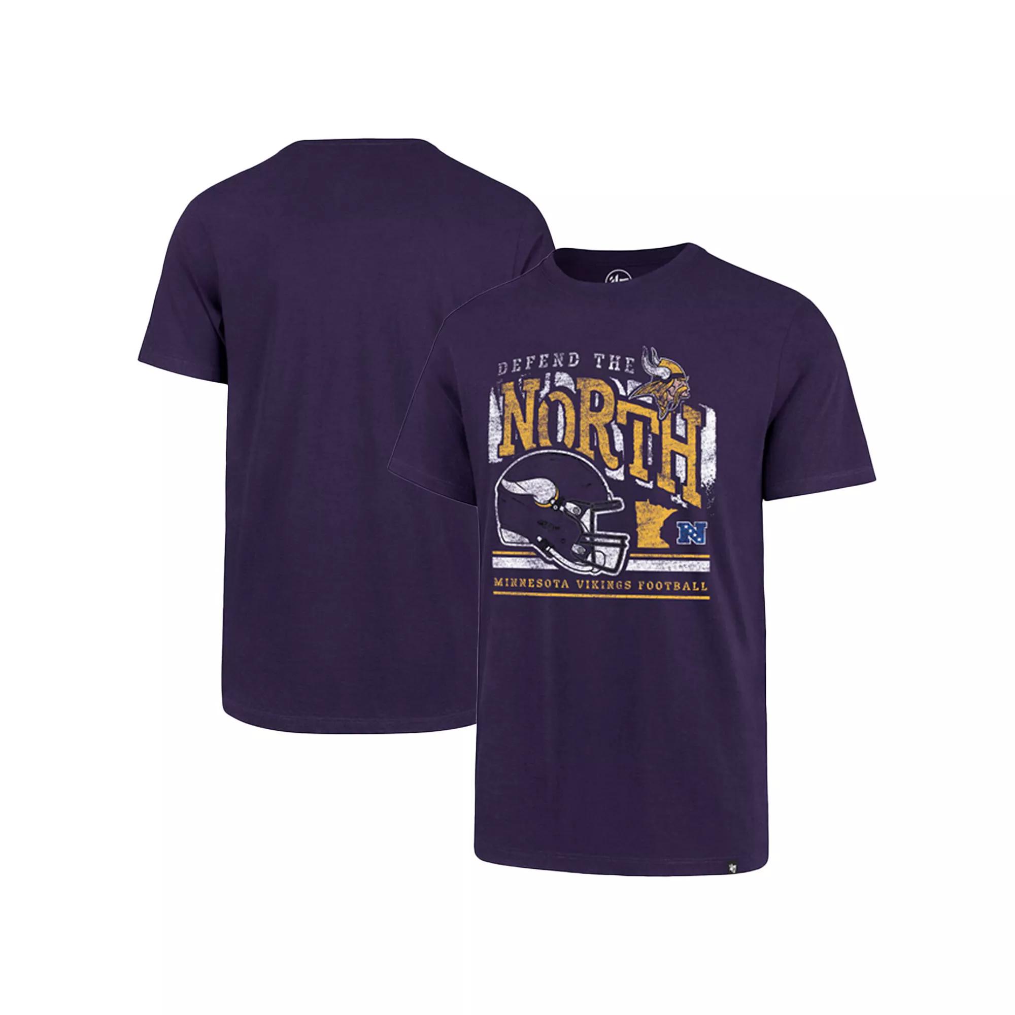 Men's '47 Purple Minnesota Vikings Regional Super Rival T-Shirt,  Product Image