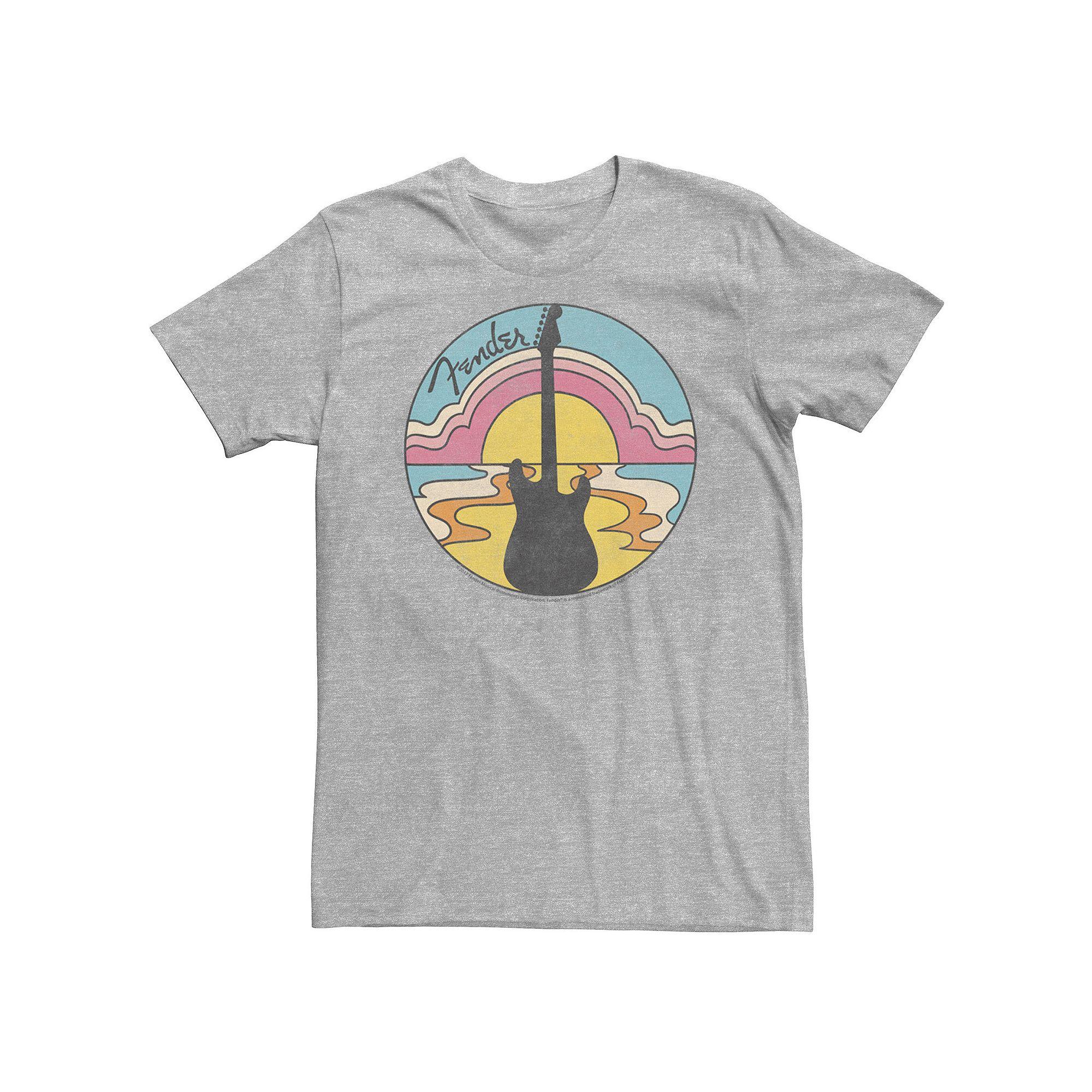 Big & Tall Fender Groovy Sunset Logo Tee, Men's,  Product Image