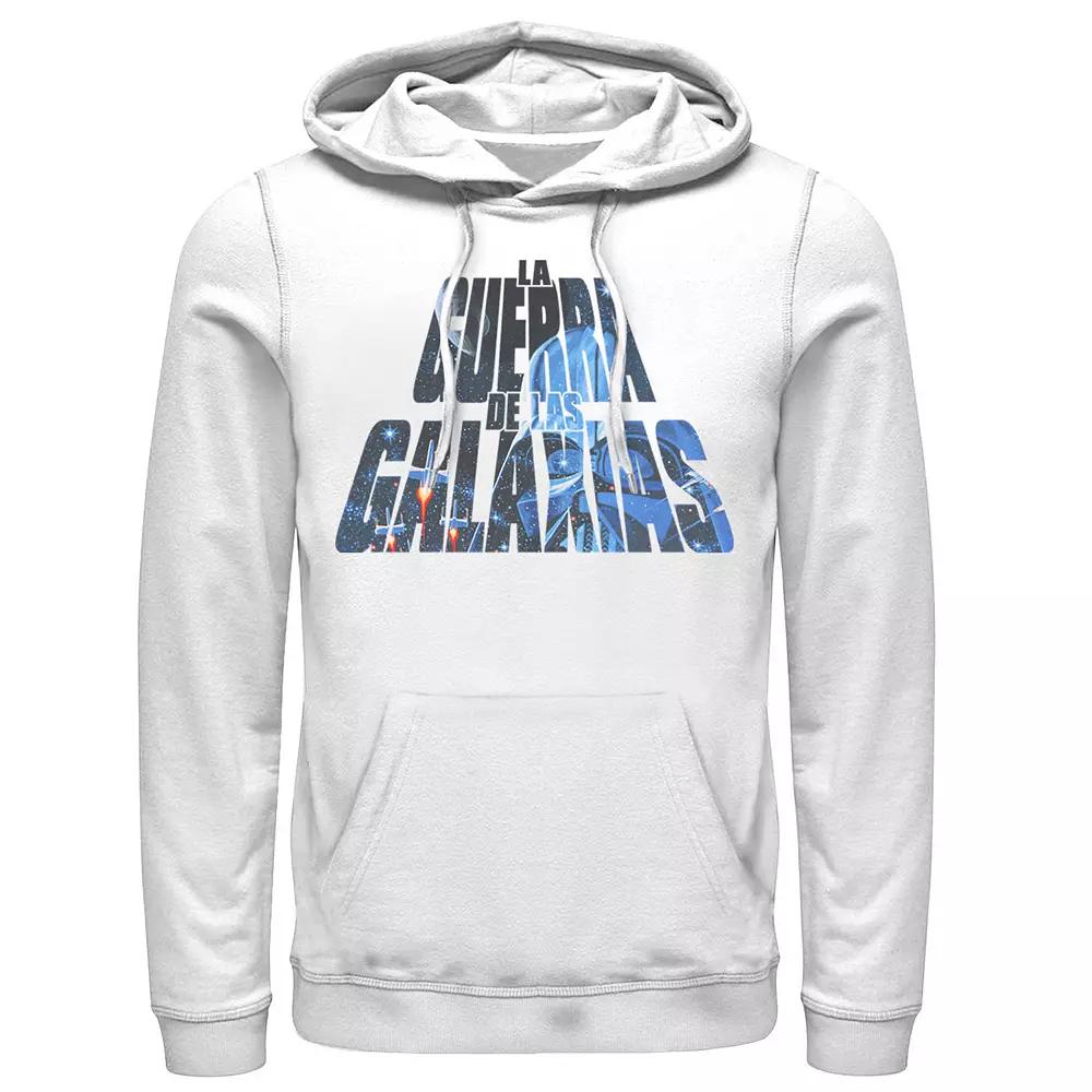 Men's Star Wars La Guerra De Las Galaxias Letter Fill Hoodie,  Product Image