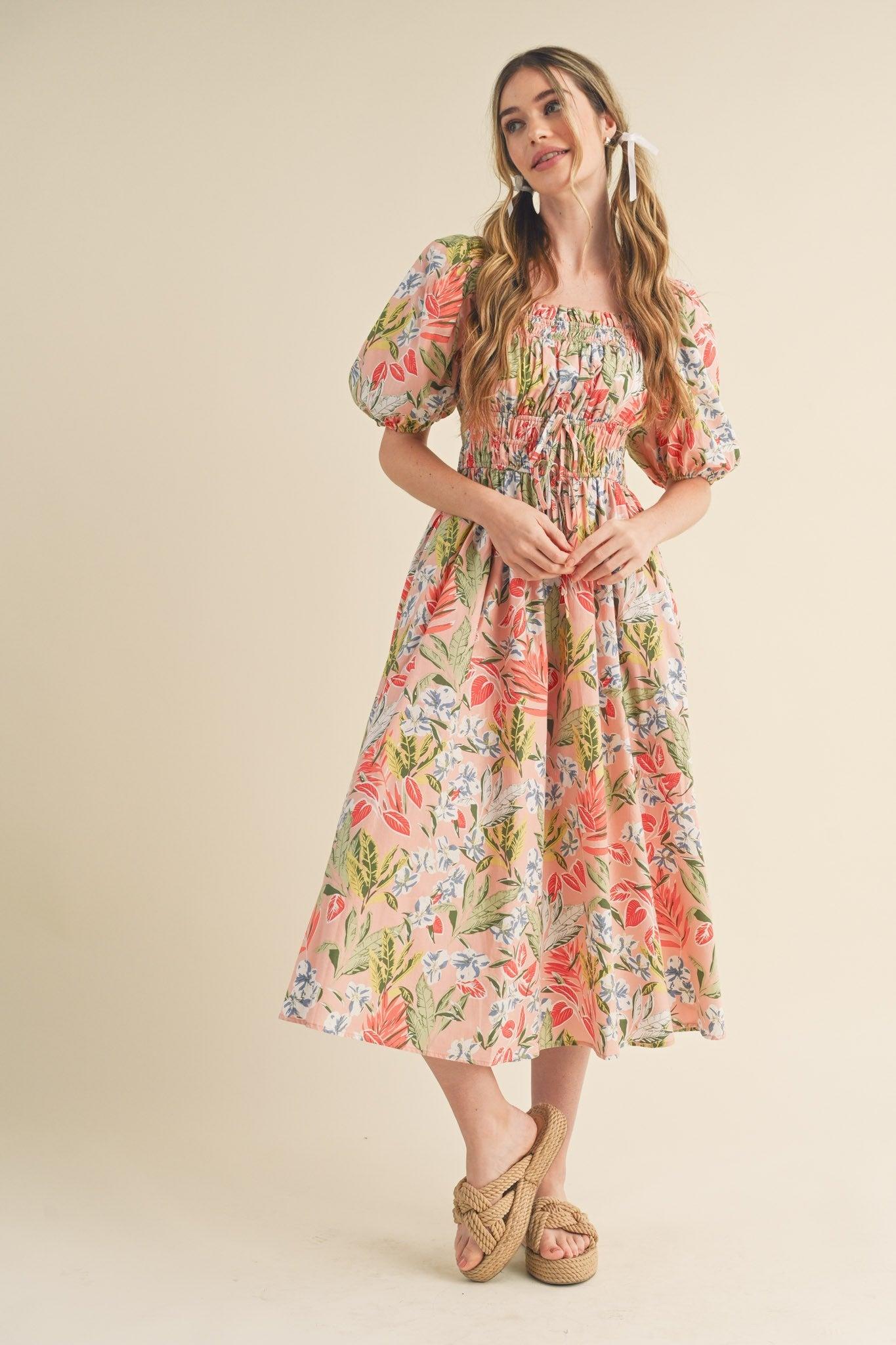 Floral Midi Dress Product Image