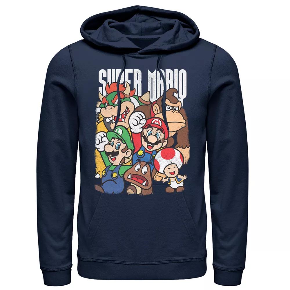 Men's Nintendo Super Mario Group Shot Classic Graphic Tee,  Product Image