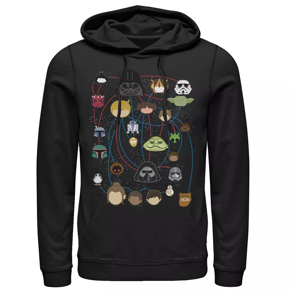 Men's Star Wars A Galaxy Of Characters Hoodie,  Product Image