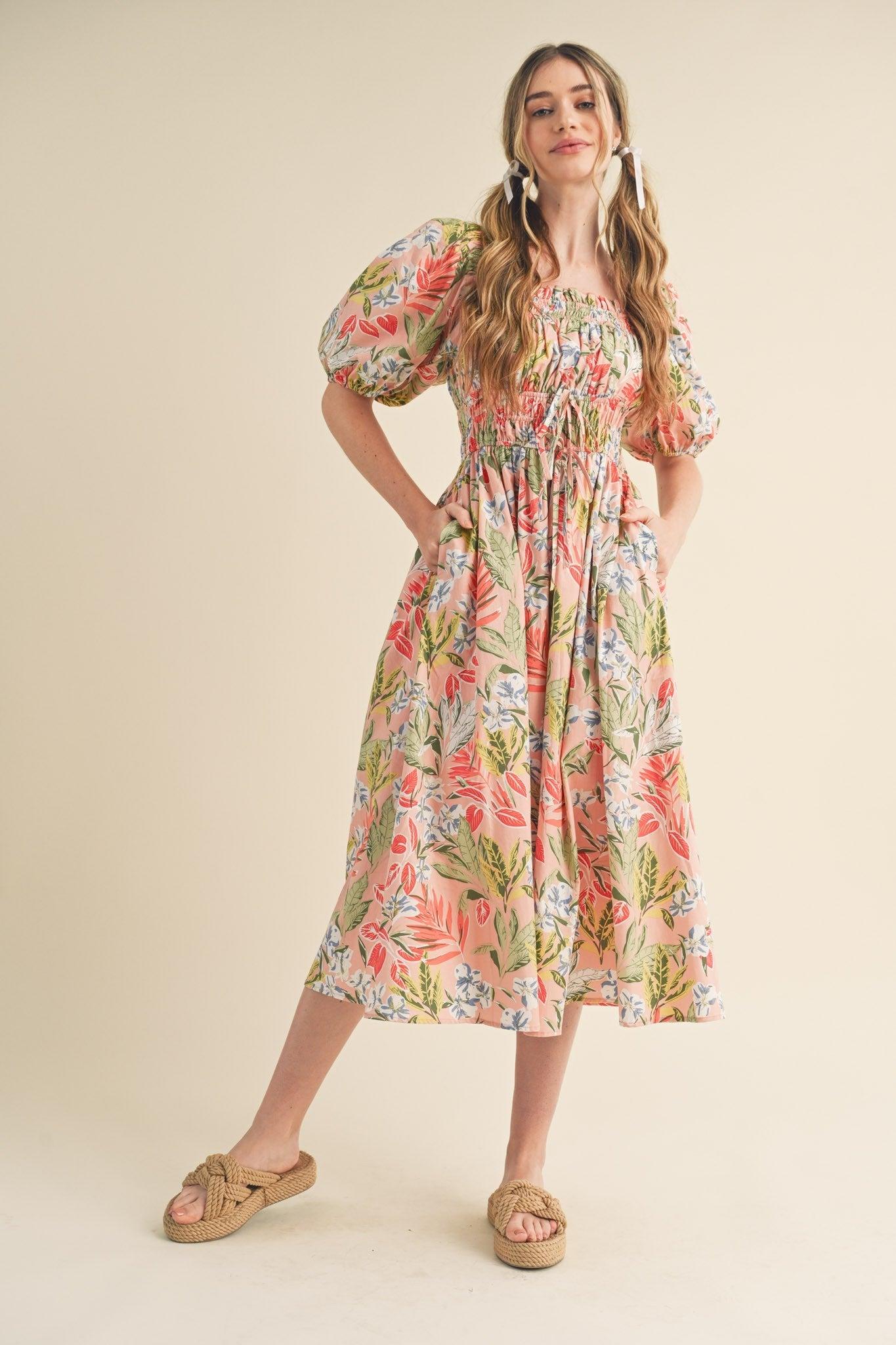 Floral Midi Dress Product Image