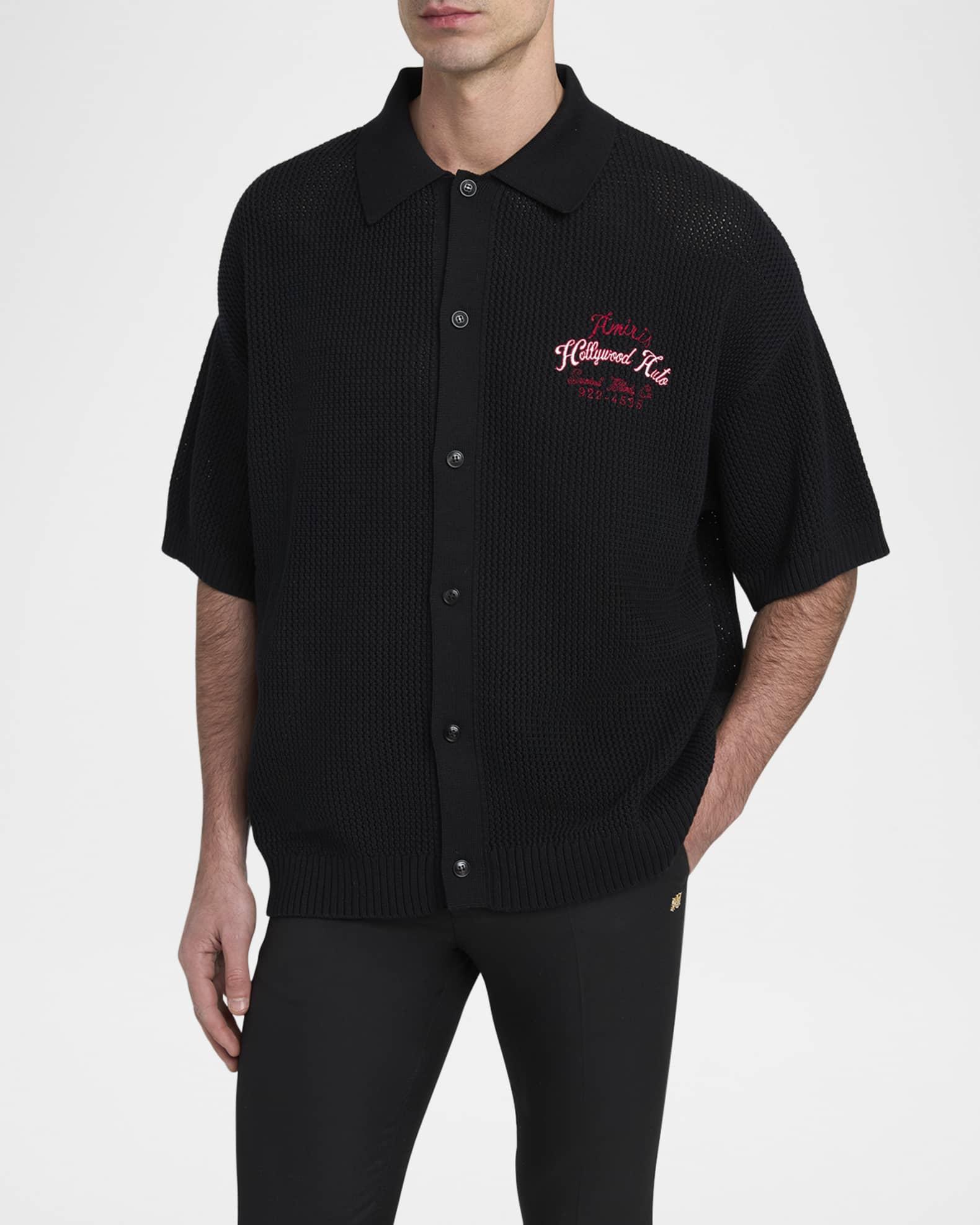 Men's Hollywood Auto Mesh Short-Sleeve Shirt Product Image