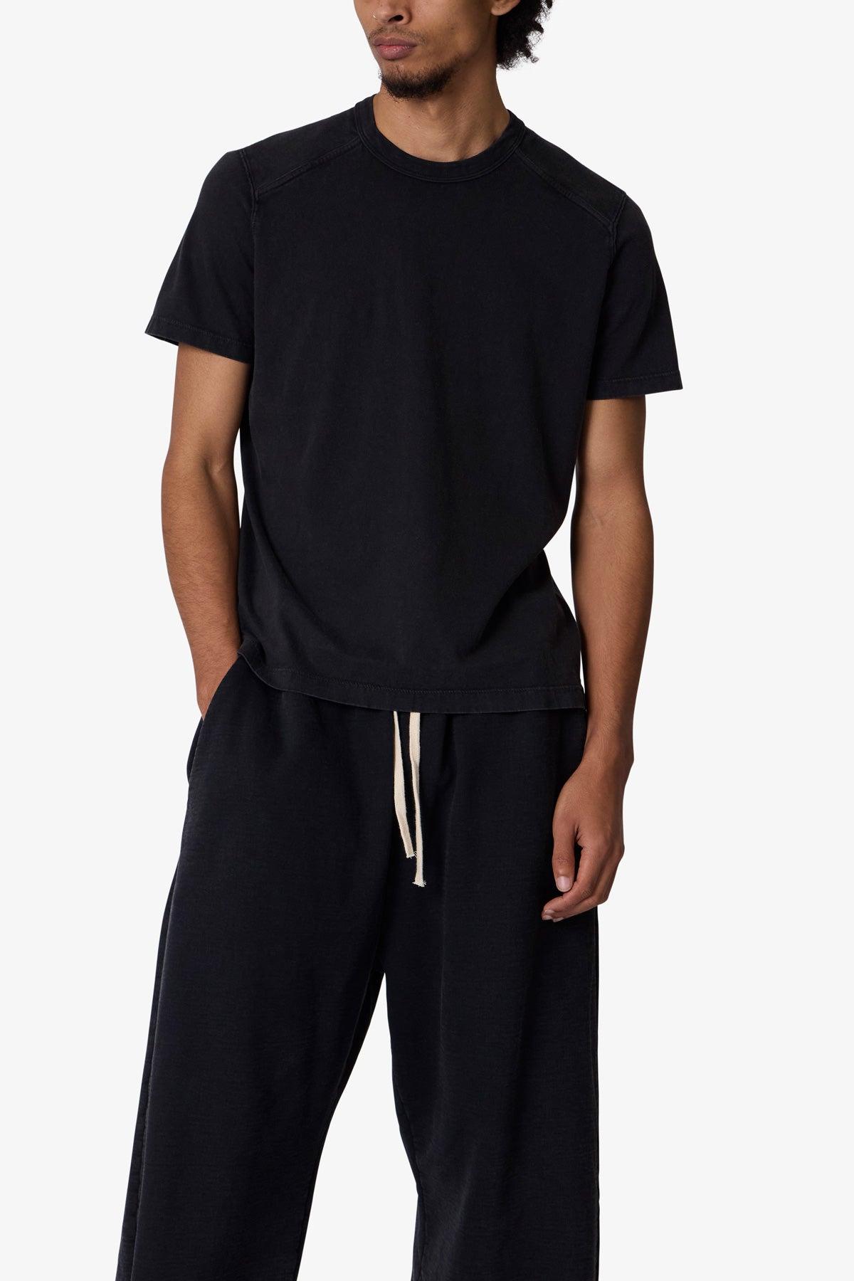Tight Cropped Tee - Washed Black Product Image