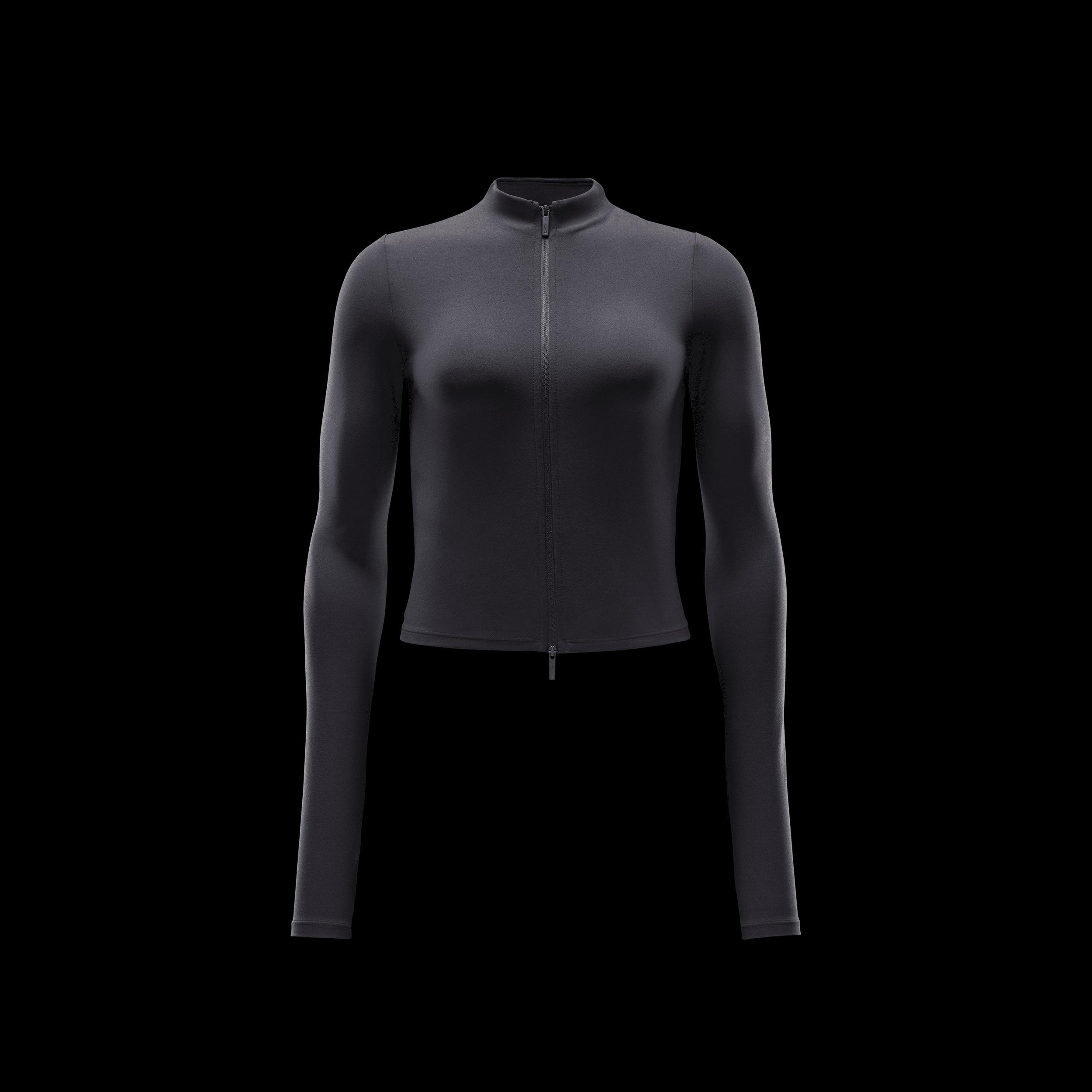 Nike Womens Zenvy Dri-FIT Full-Zip Long-Sleeve Top | FV7423-010 Product Image