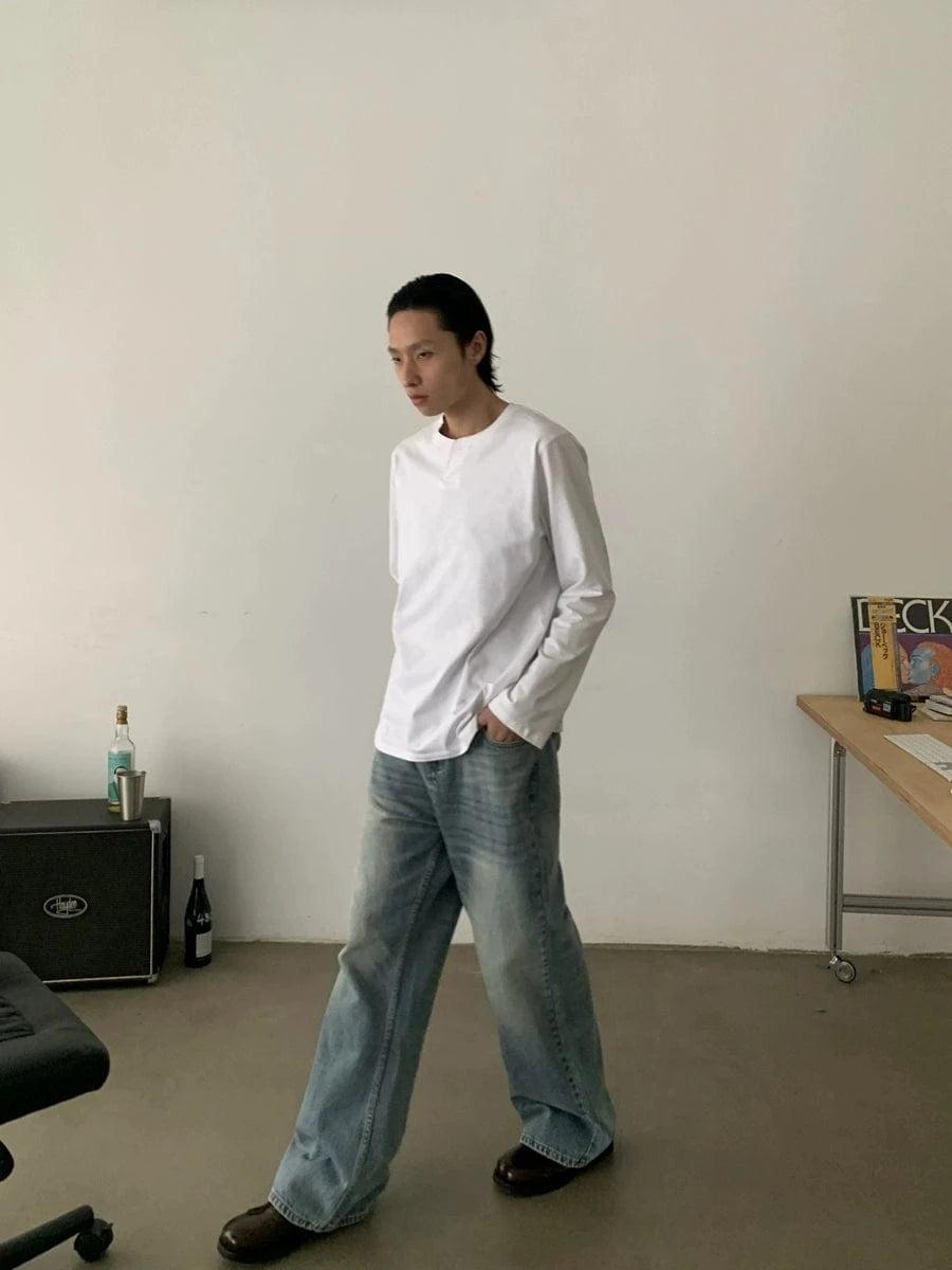 RT No. 18824 HENRY COLLAR LONGSLEEVE Product Image