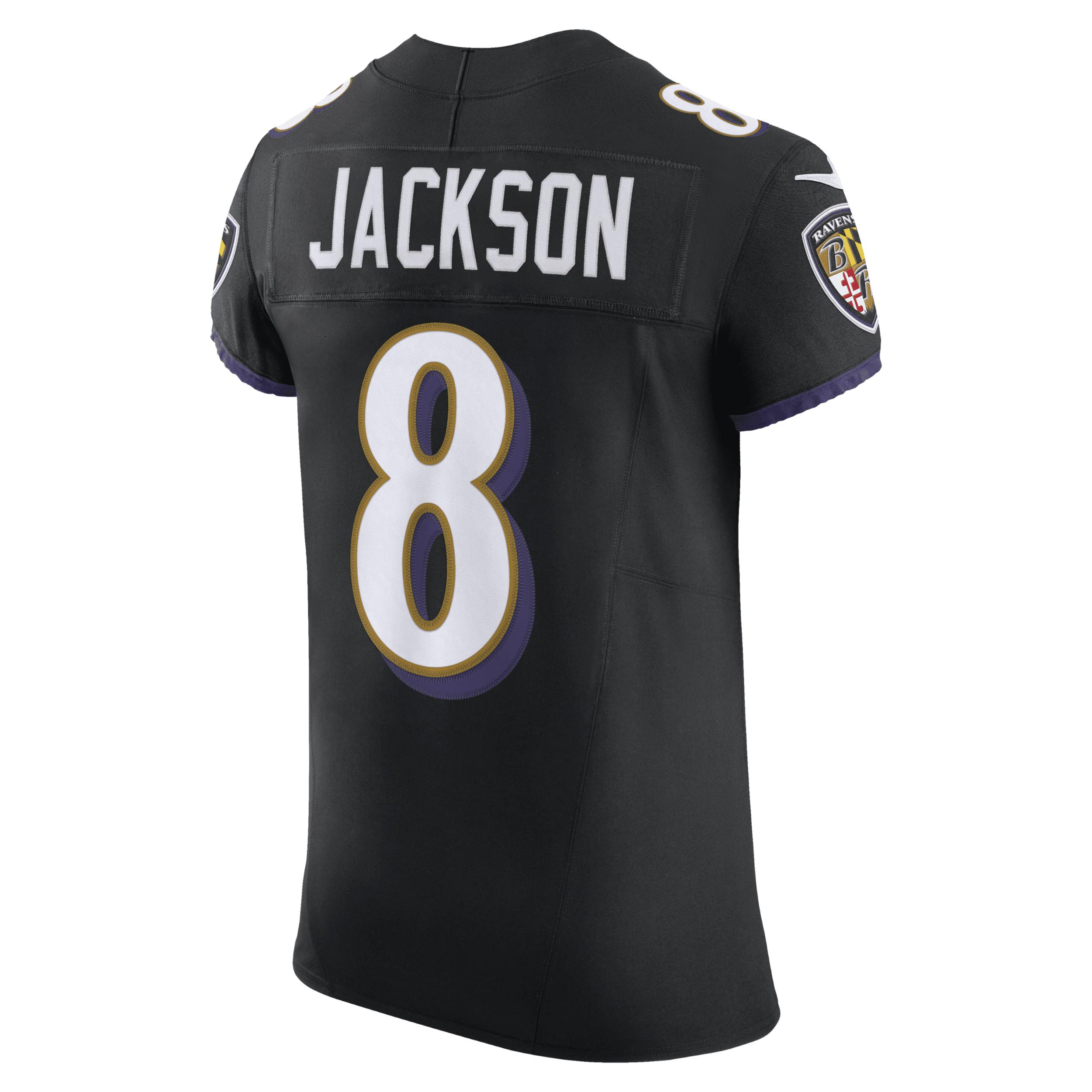 Lamar Jackson Baltimore Ravens Nike Mens Dri-FIT NFL Elite Football Jersey | 58NMBLEA8GF-3Y0 Product Image