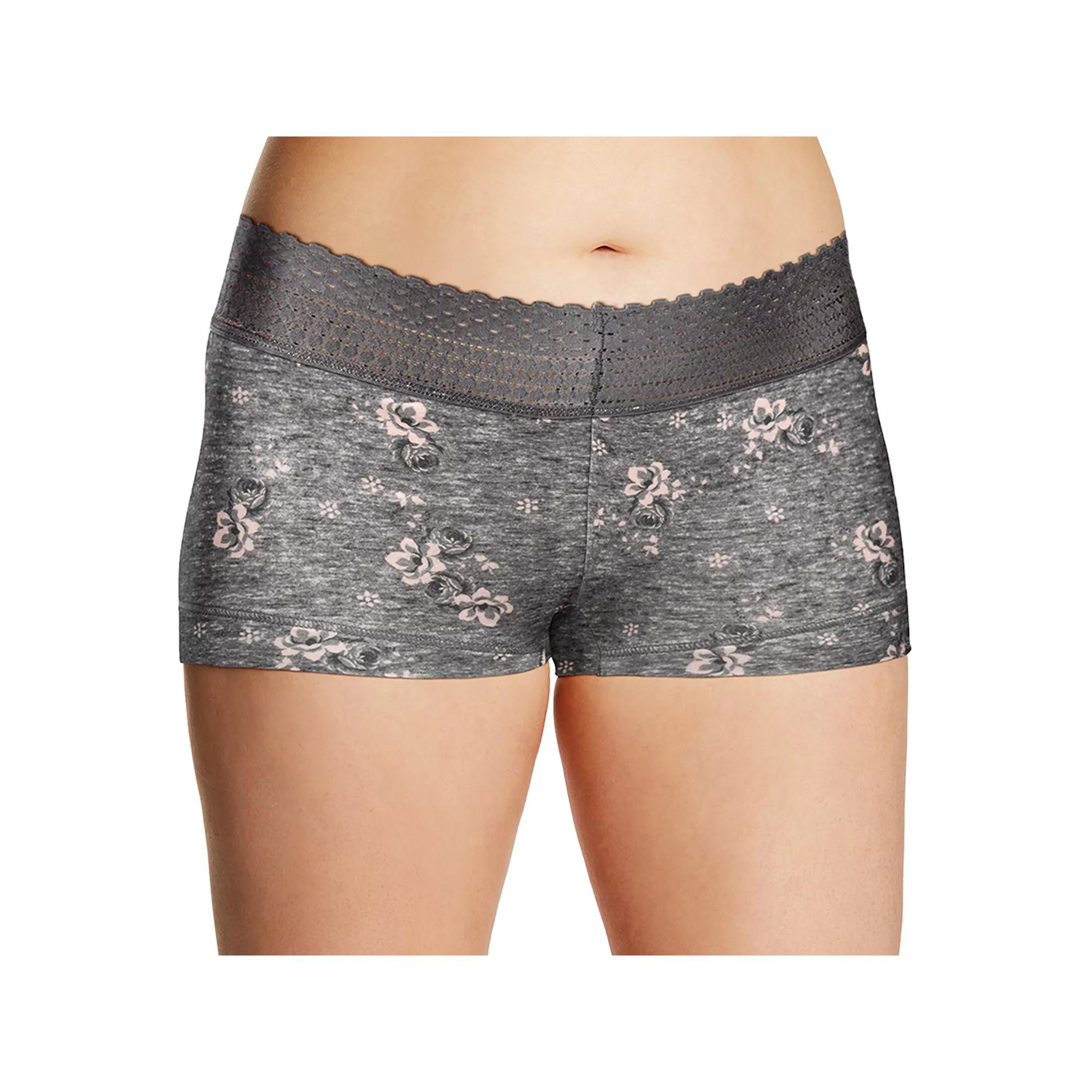 Maidenform® Dream® Cotton Lace-Trim Boyshort Underwear 40859, Women's,  Product Image