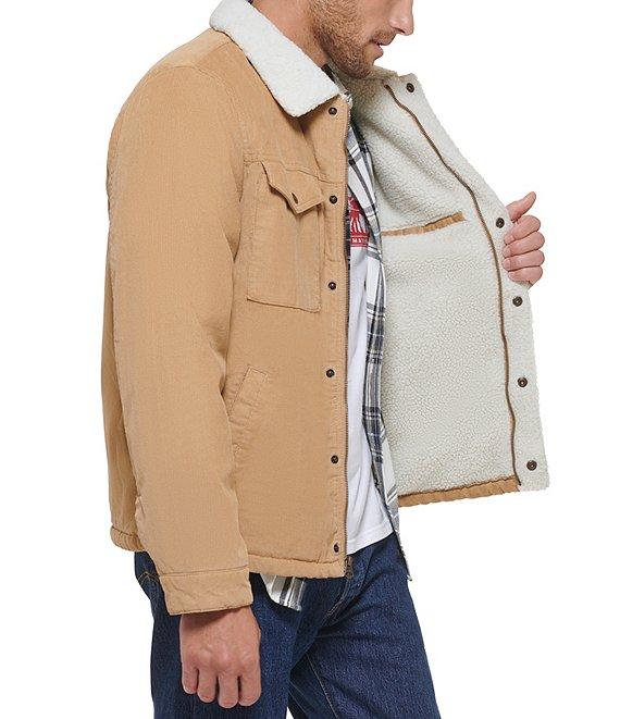 Levi's® Corduroy Sherpa-Lined Depot Jacket Product Image