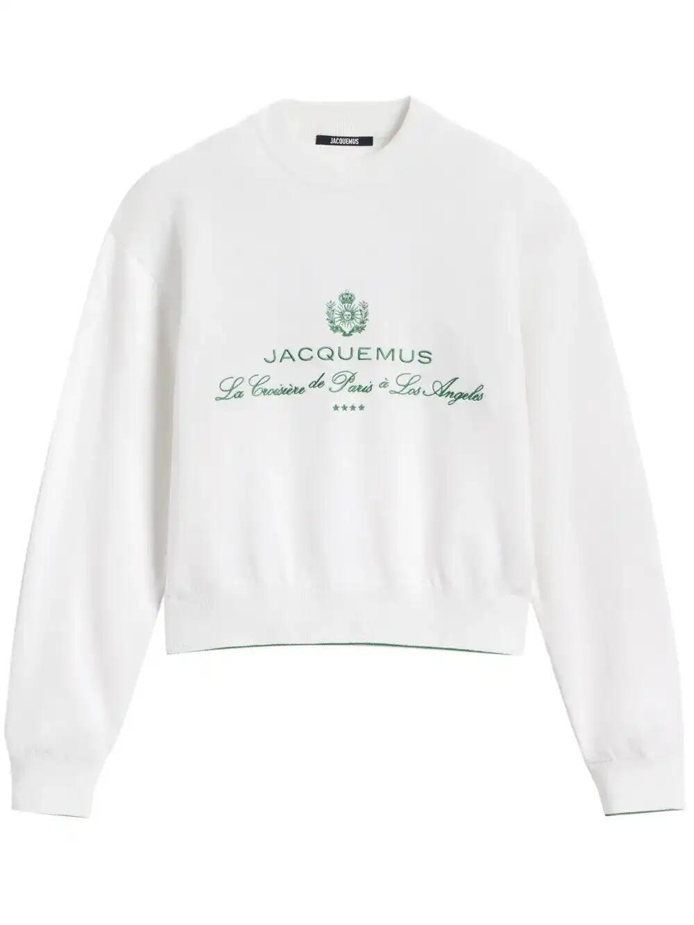 logo-embroidered sweatshirt Product Image