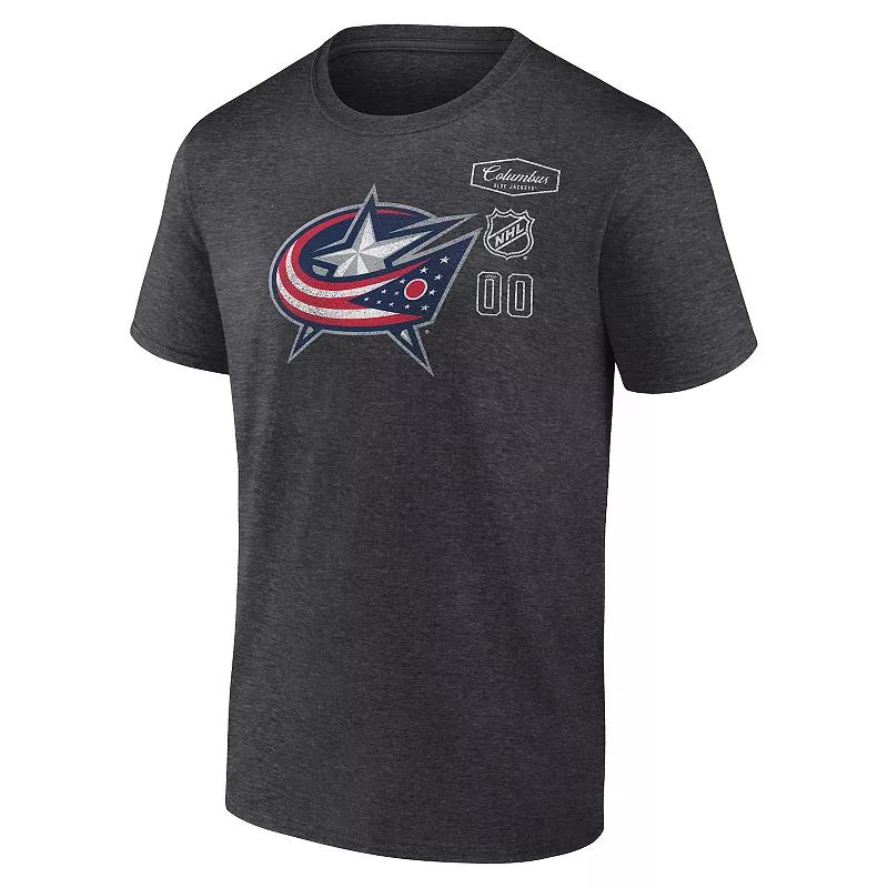 Mens NHL Columbus Blue Jackets Logo Tee Product Image