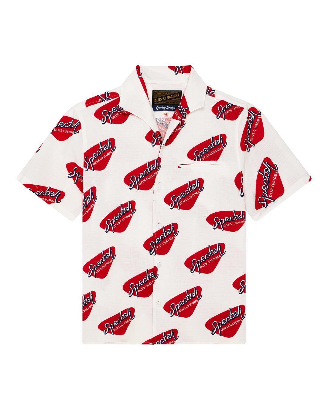 Specter Stamp Shirt - Vintage White Product Image