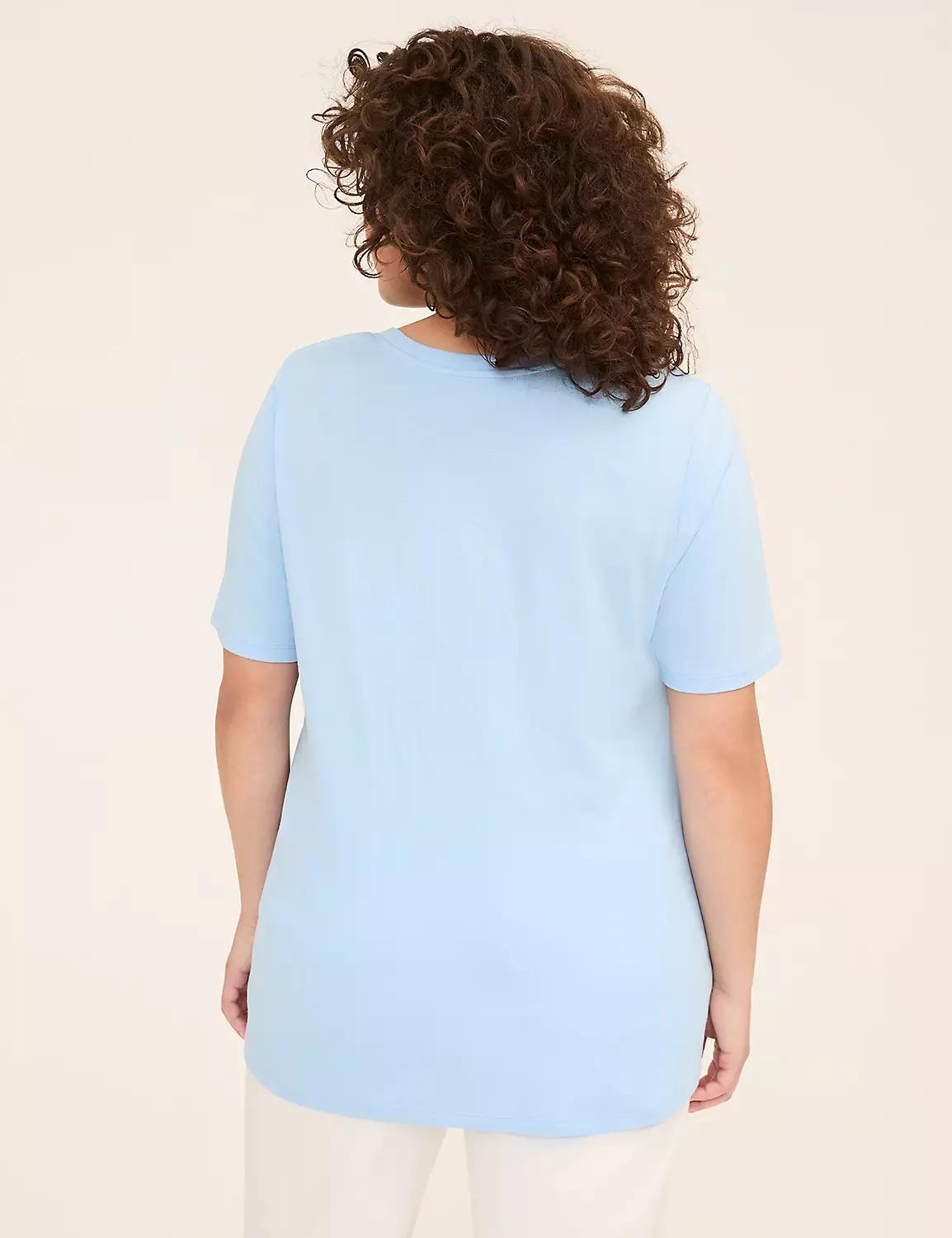 Perfect Sleeve V-Neck Tee Product Image