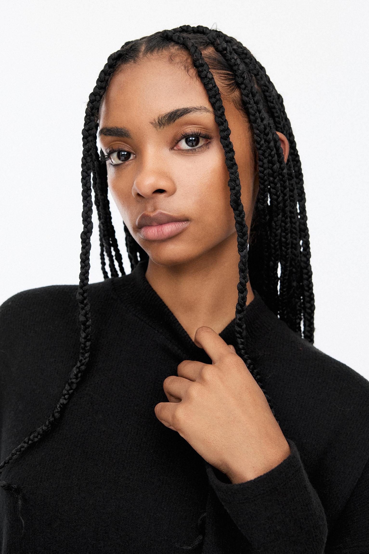 Soft touch high neck sweater Product Image