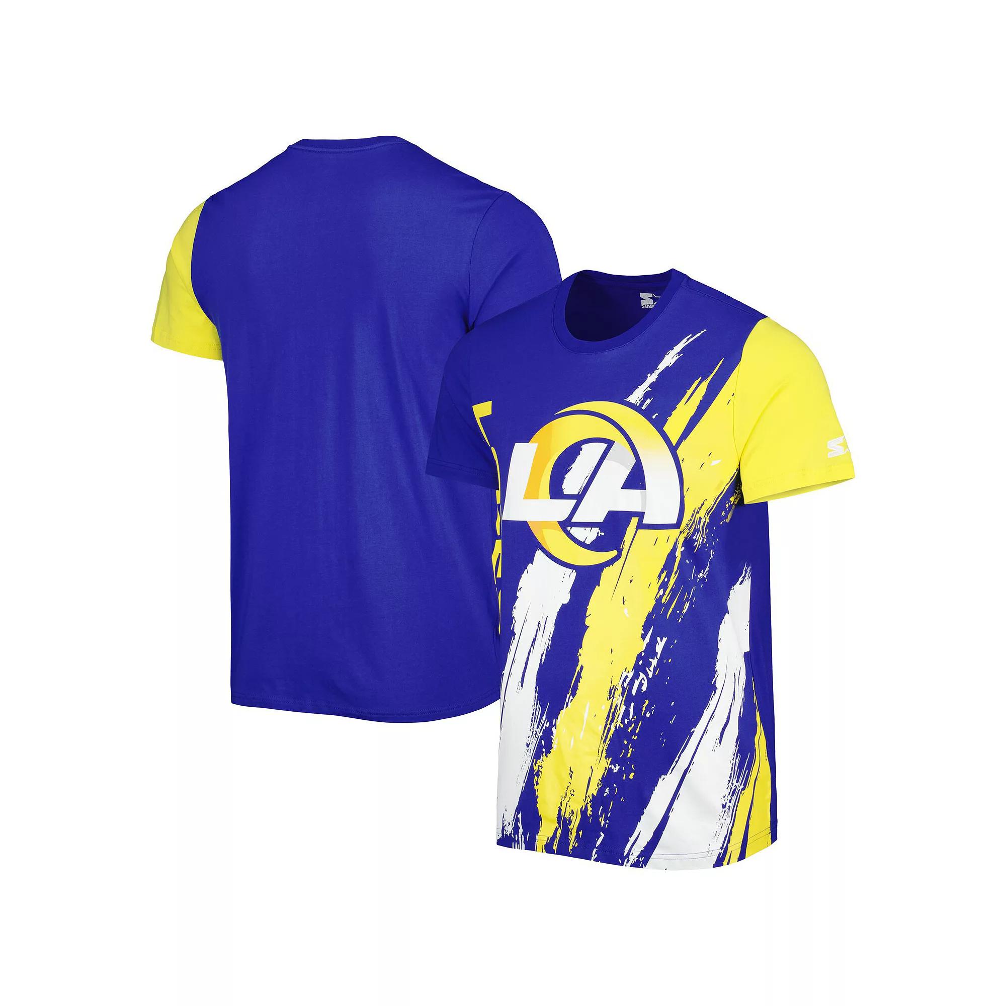Mens Starter Royal Los Angeles Rams Extreme Defender T-Shirt Product Image