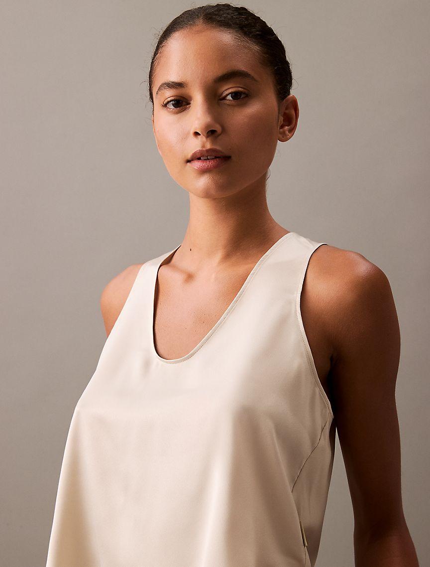 Satin Tank Top Product Image