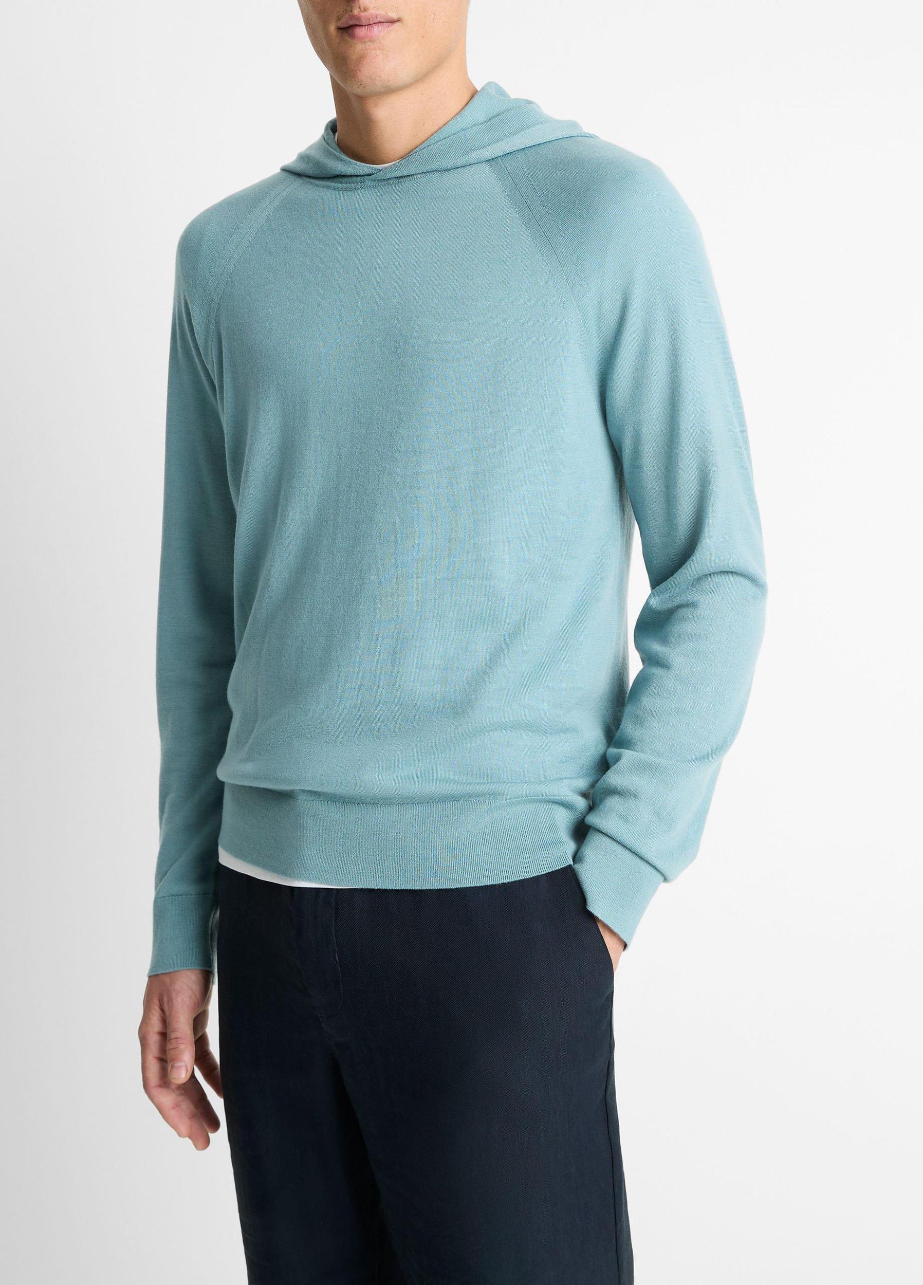 Featherweight Merino Wool-Cashmere Hoodie Product Image