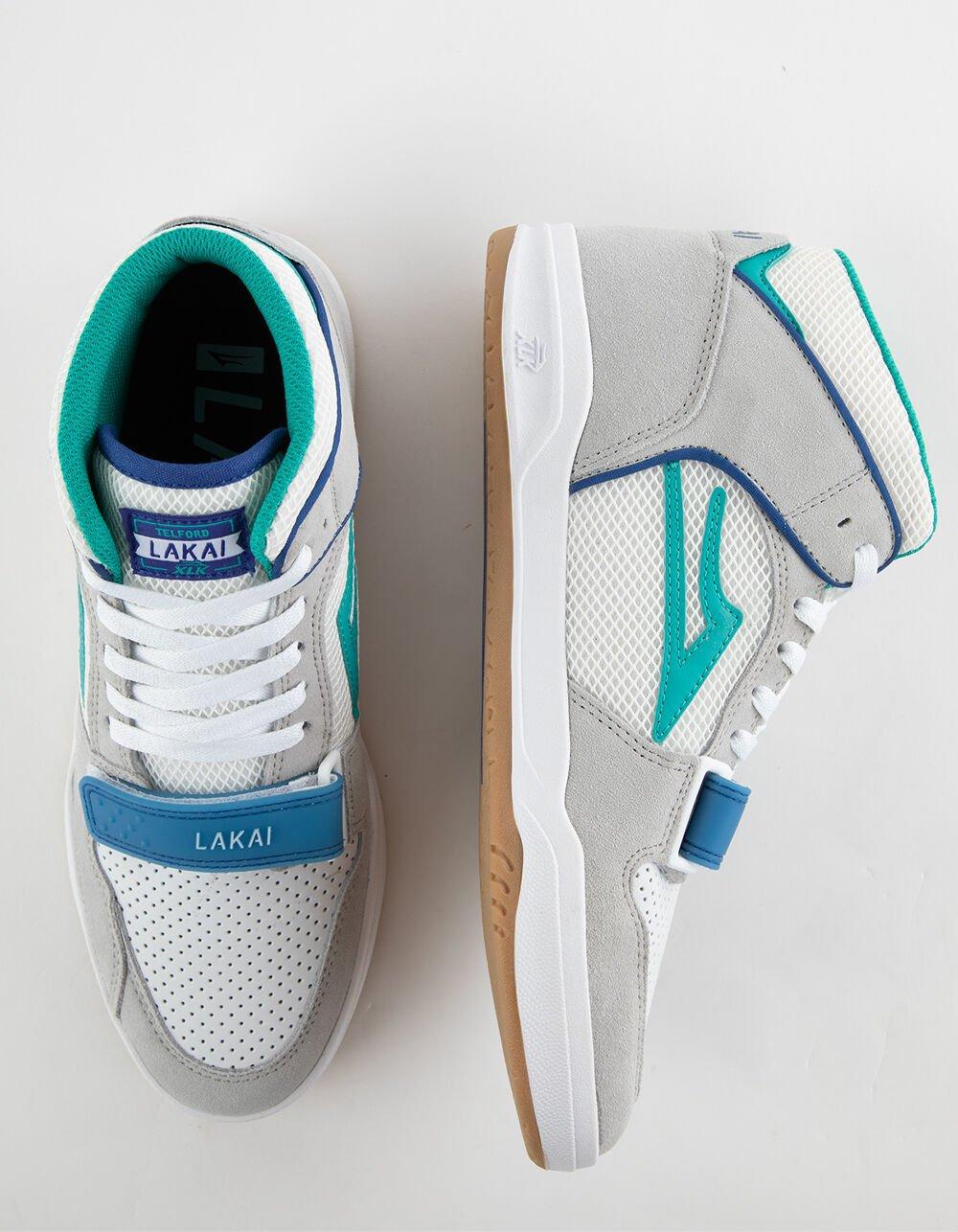 LAKAI Telford Mid Mens Shoes - WHITE/MULTI Product Image