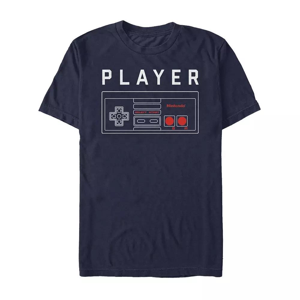 Men's NES Player One Controller Mens Tee,  Product Image