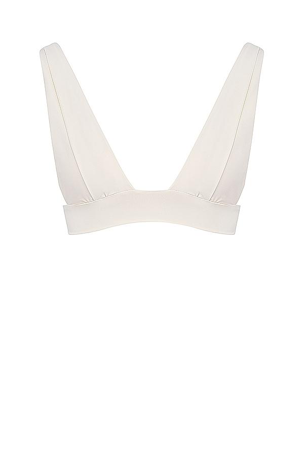 Seychelles  vanilla tie back bikini top Product Image