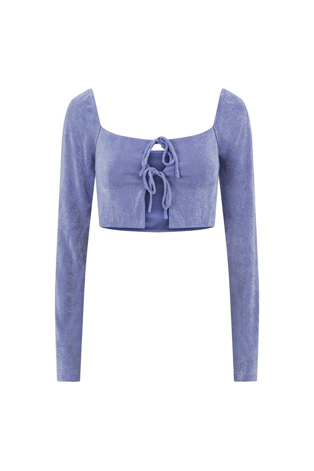 Marcelle Top - Periwinkle Product Image