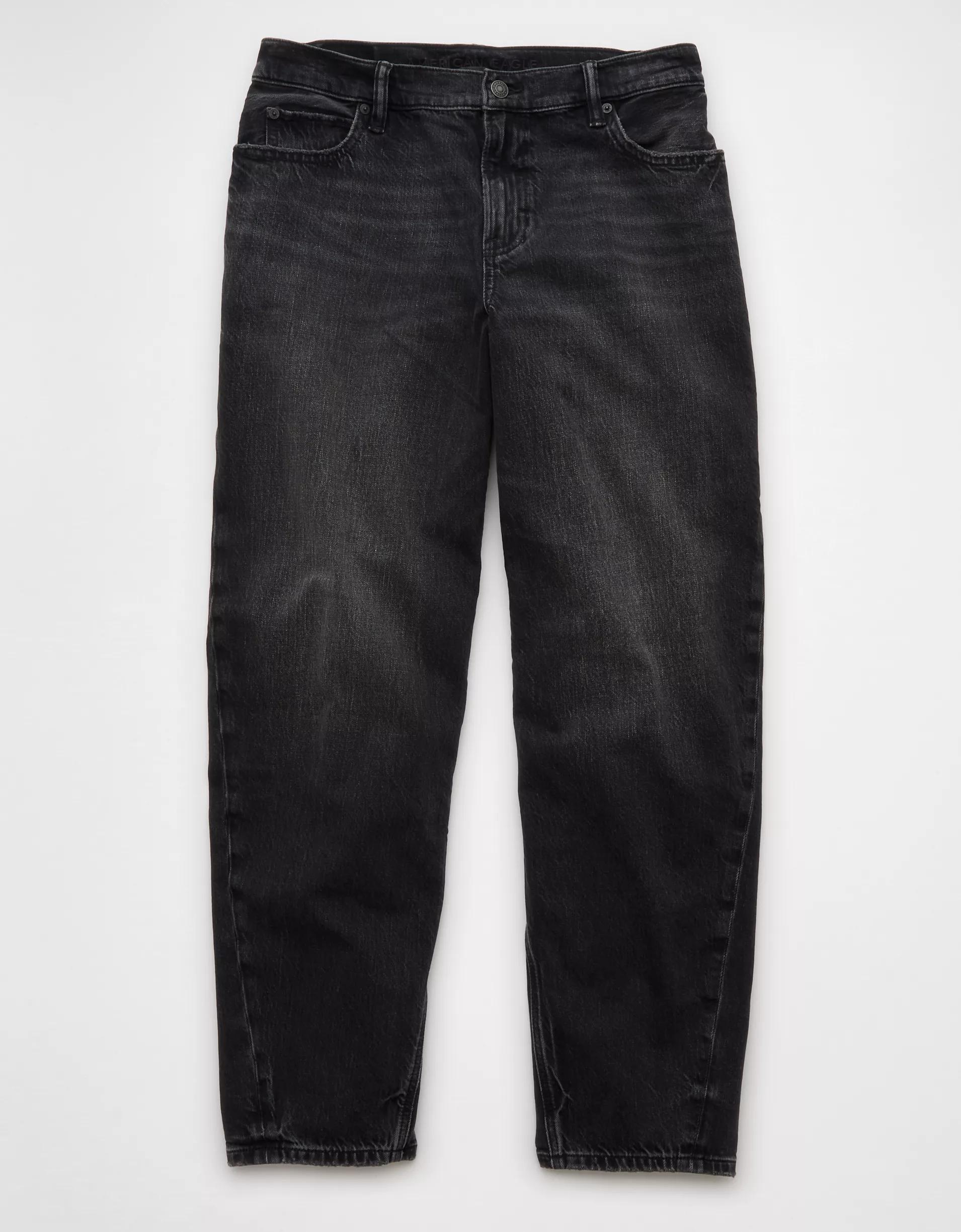 AE Strigid Low-Rise Baggy Barrel Jean Product Image