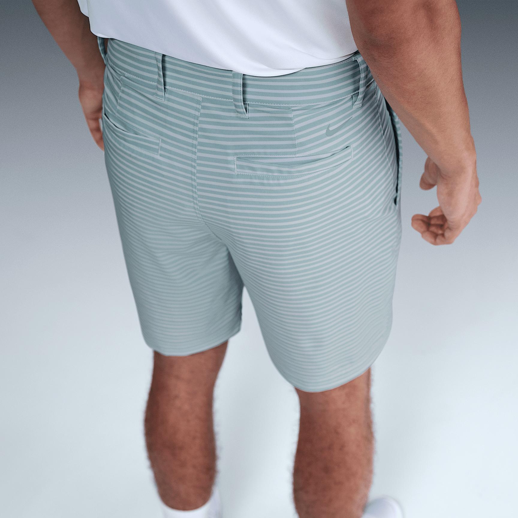 Nike Mens Victory+ Dri-FIT Striped Golf Shorts | FZ7464-085 Product Image