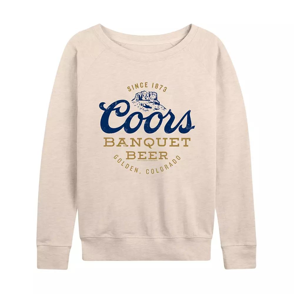 Women's Coors Banquet The Legend French Terry Long Sleeve Tee,  Product Image